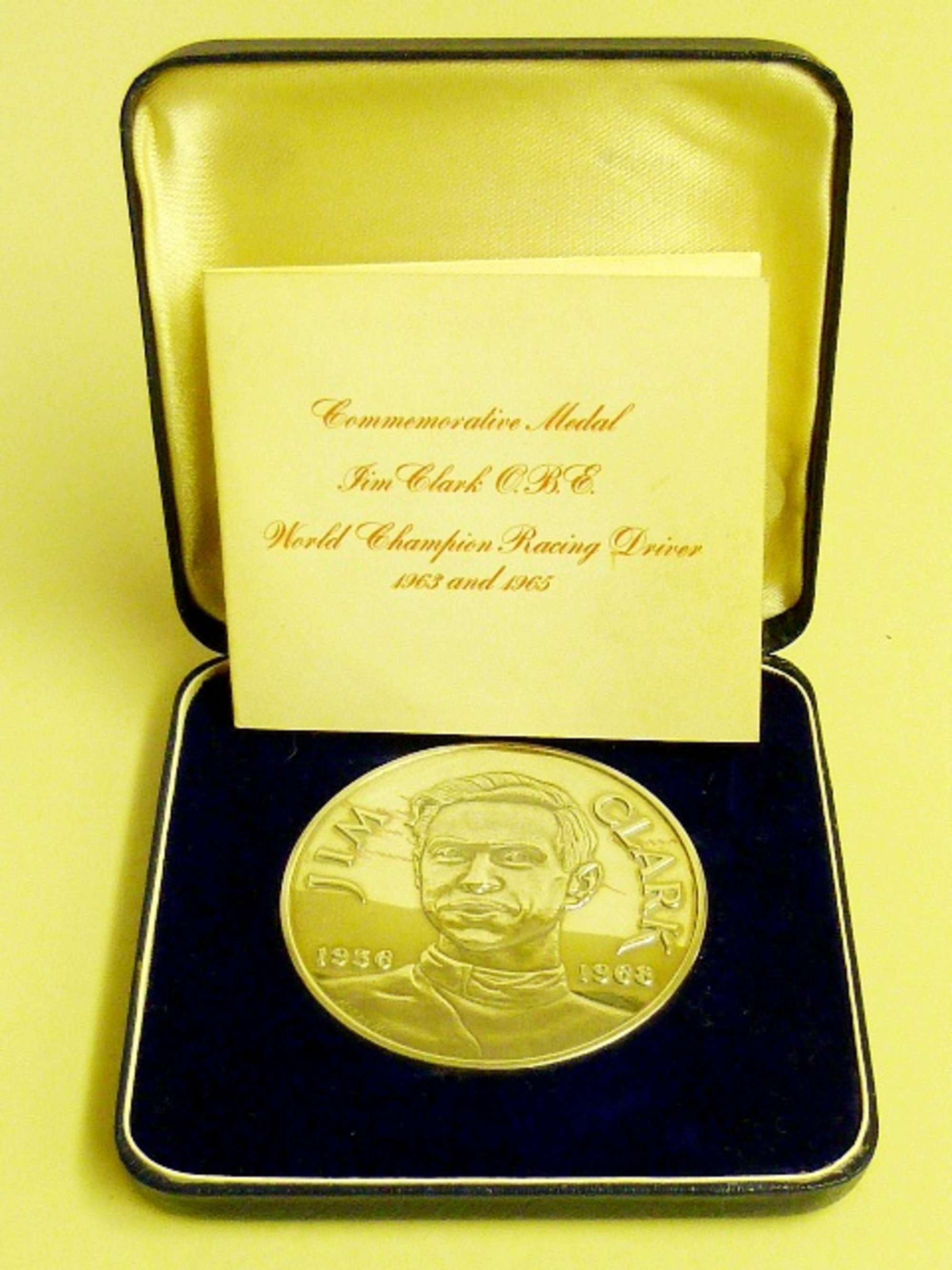 Jim Clark Silver Medal-Auction Lot