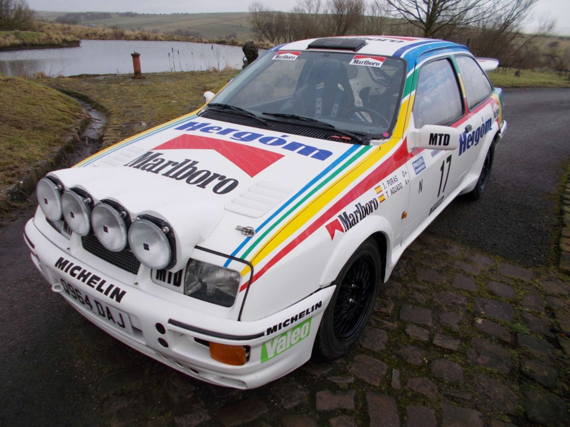 1988 Ford Sierra Cosworth Group N Rally Car-Sold