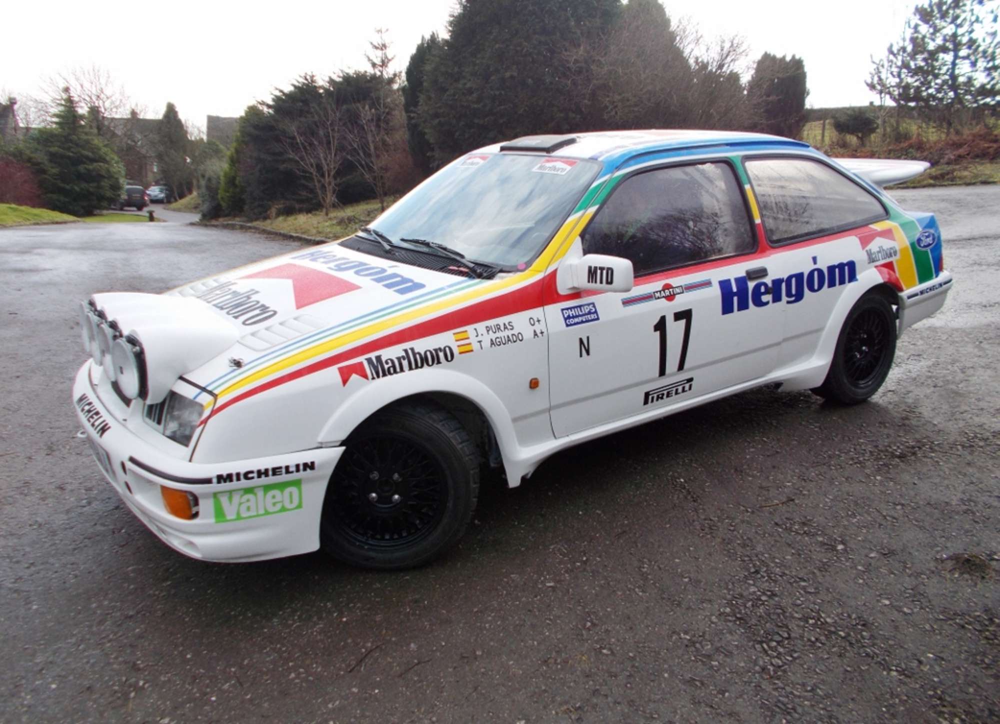 1988 Ford Sierra Cosworth Group N Rally Car-Sold