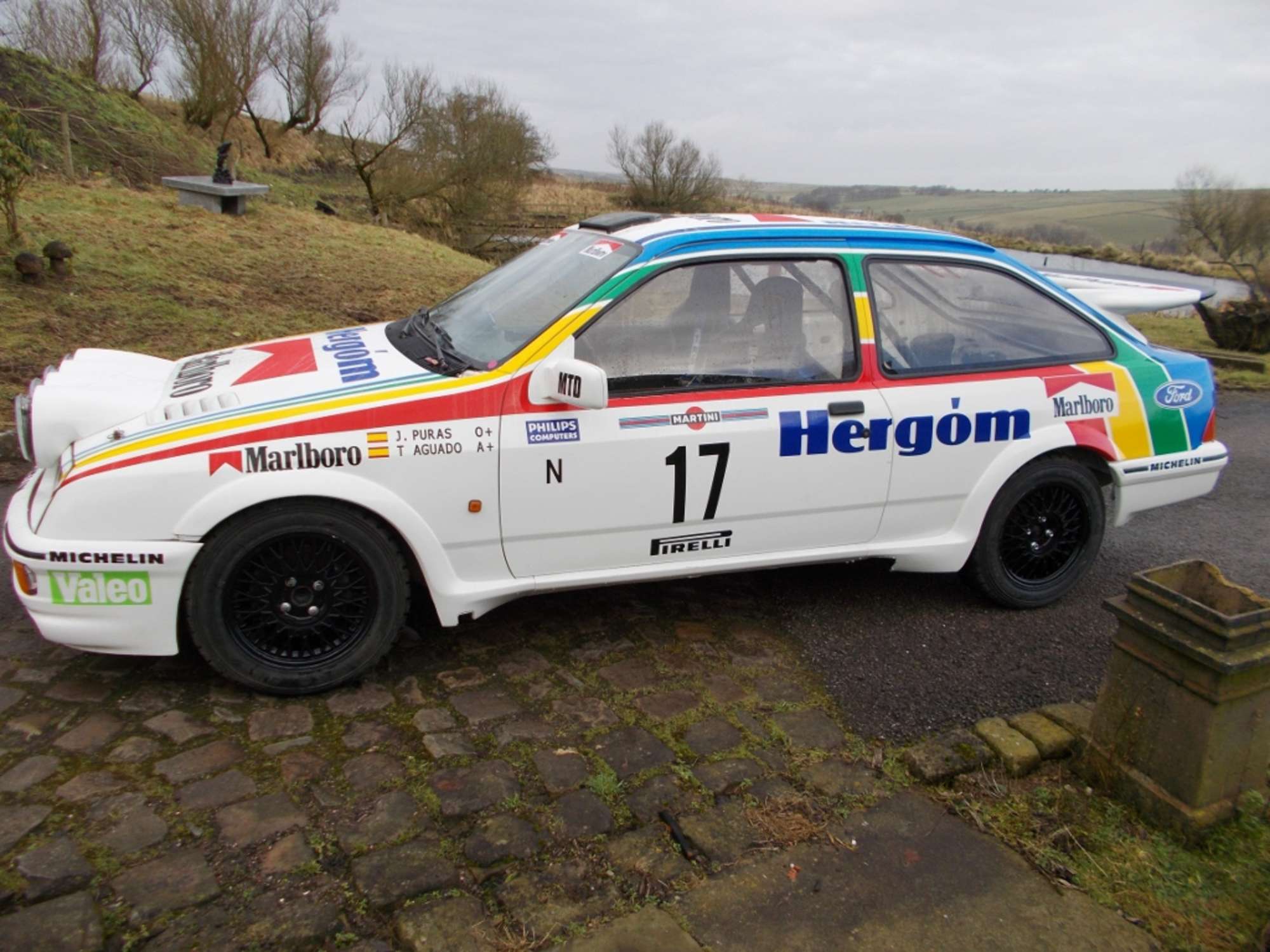 1988 Ford Sierra Cosworth Group N Rally Car-Sold