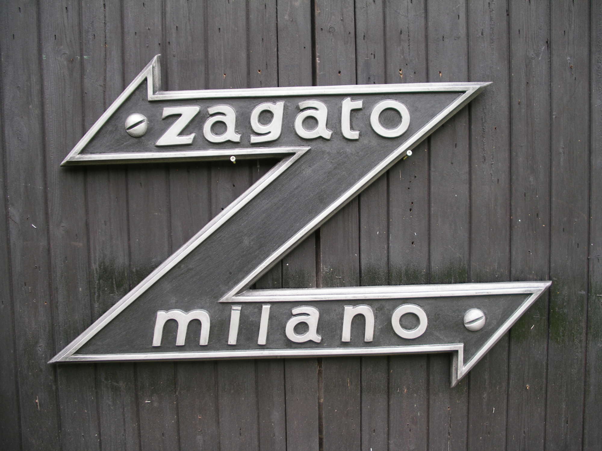 Zagato Milano Badge-Sold
