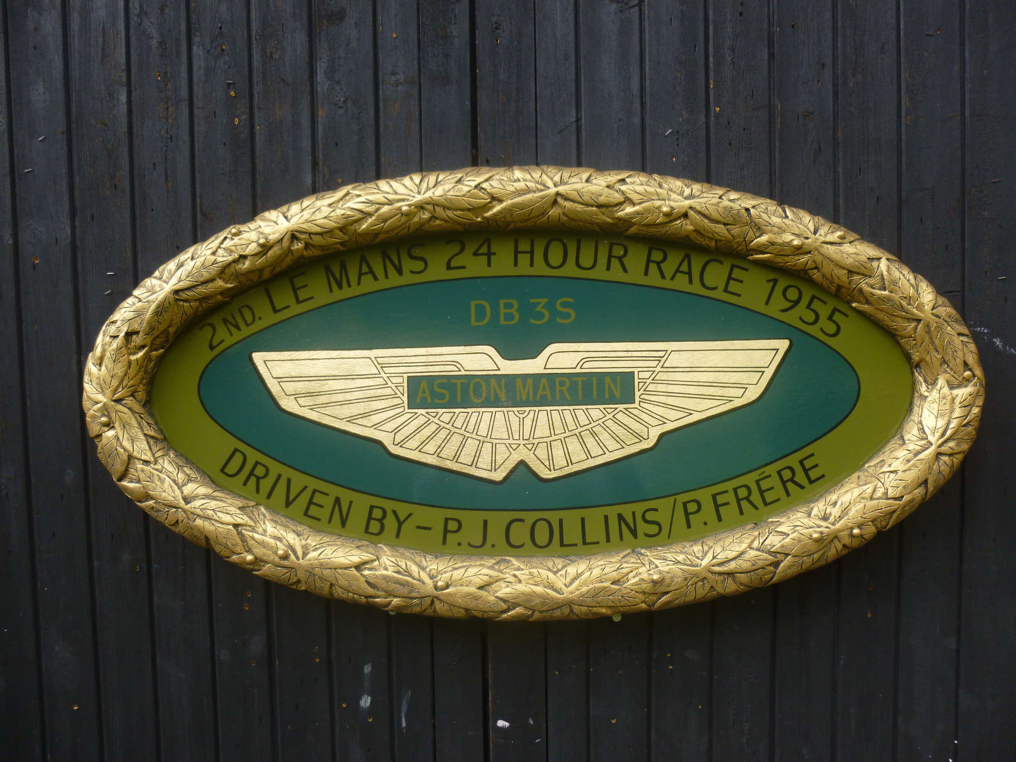 Aston Martin celebratory plaque-Sold