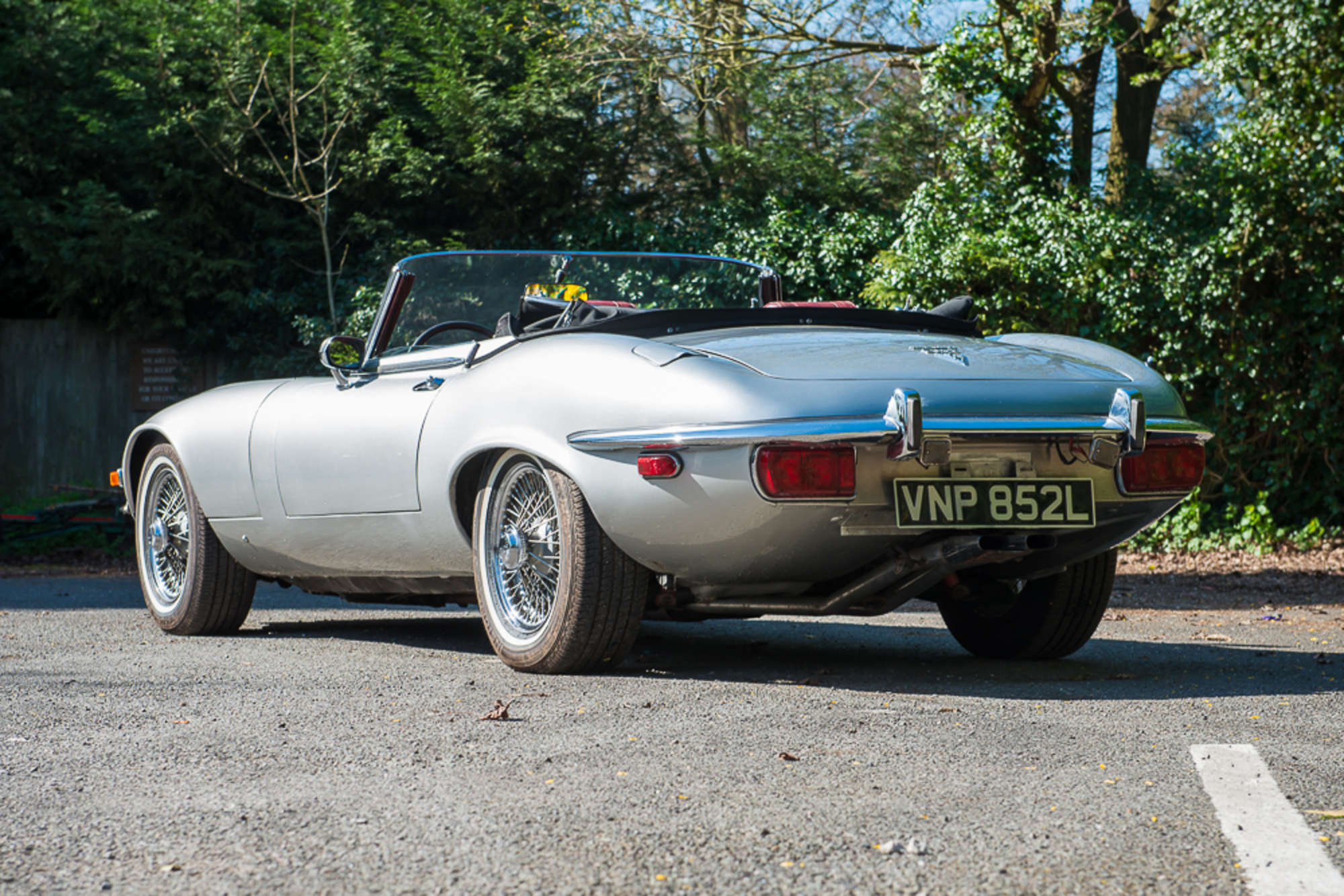 1973 Jaguar E-type Series III V12 Roadster-Sold