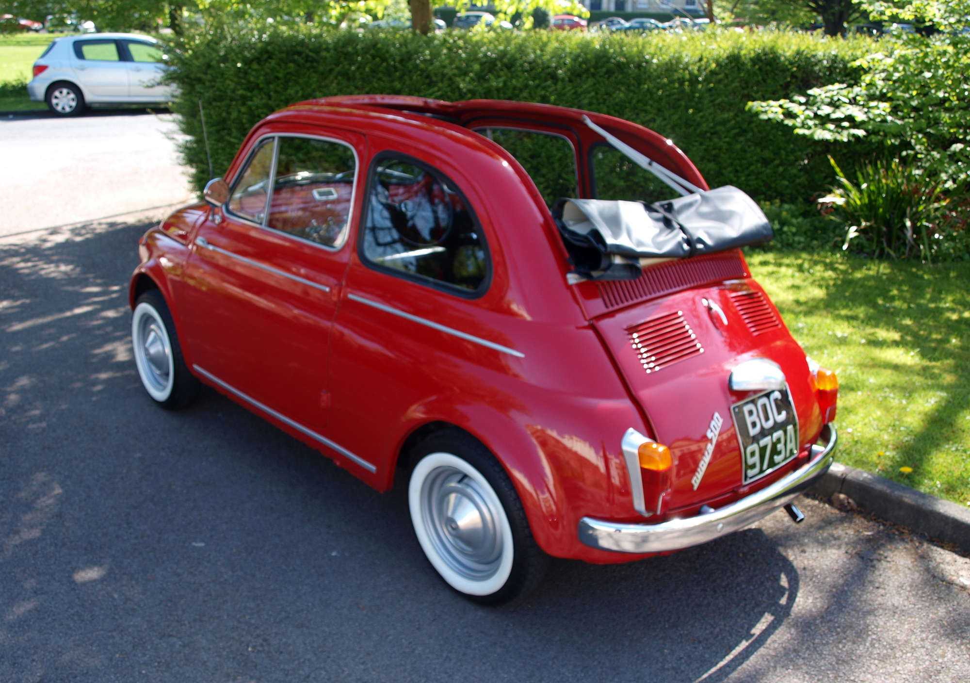 1963 Fiat 500 D Convertible-Sold