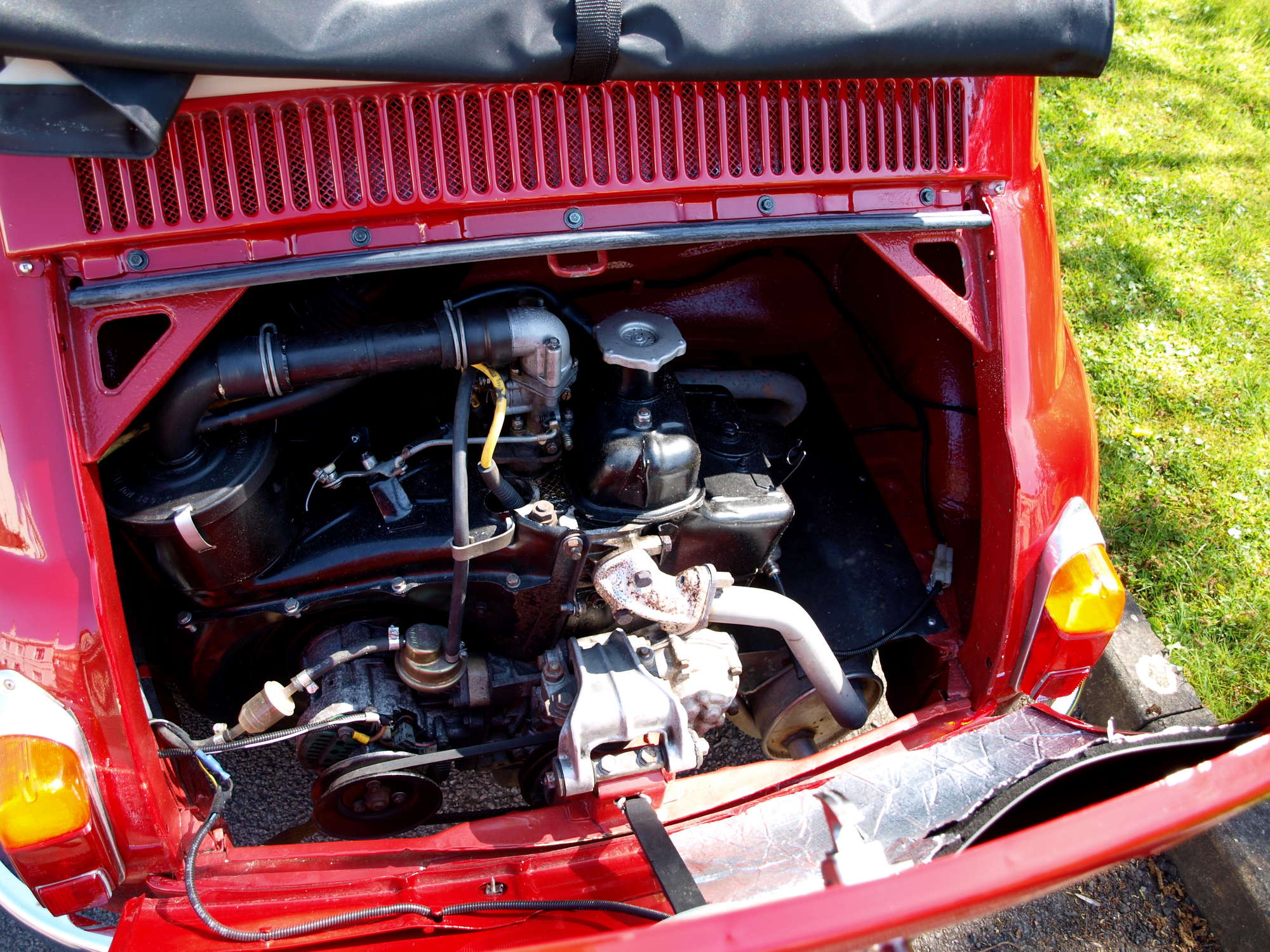 1963 Fiat 500 D Convertible-Sold