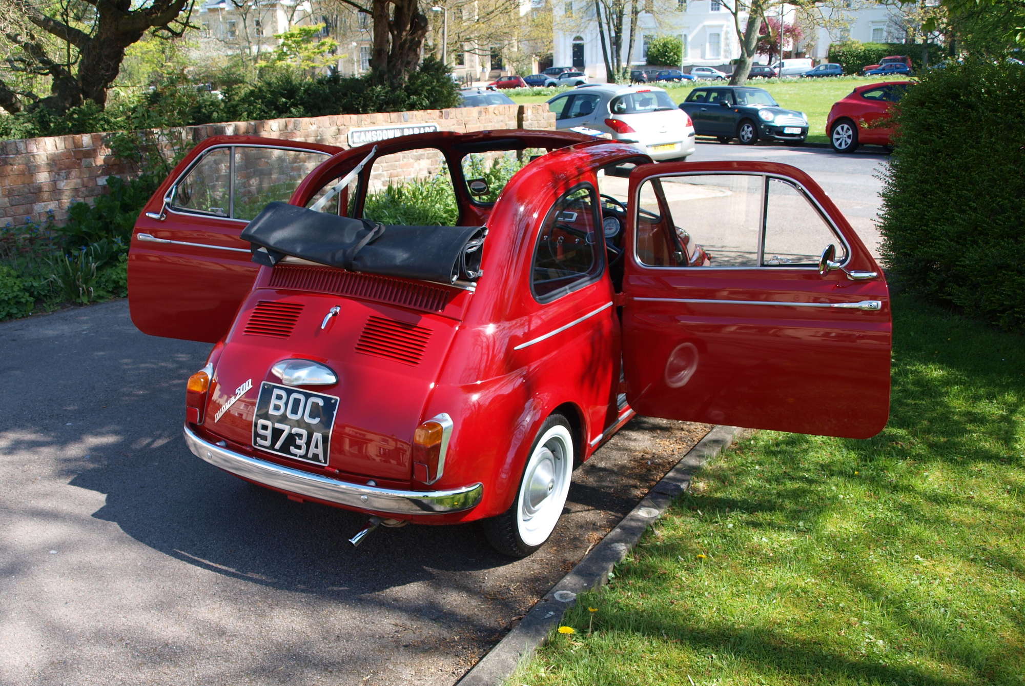 1963 Fiat 500 D Convertible-Sold
