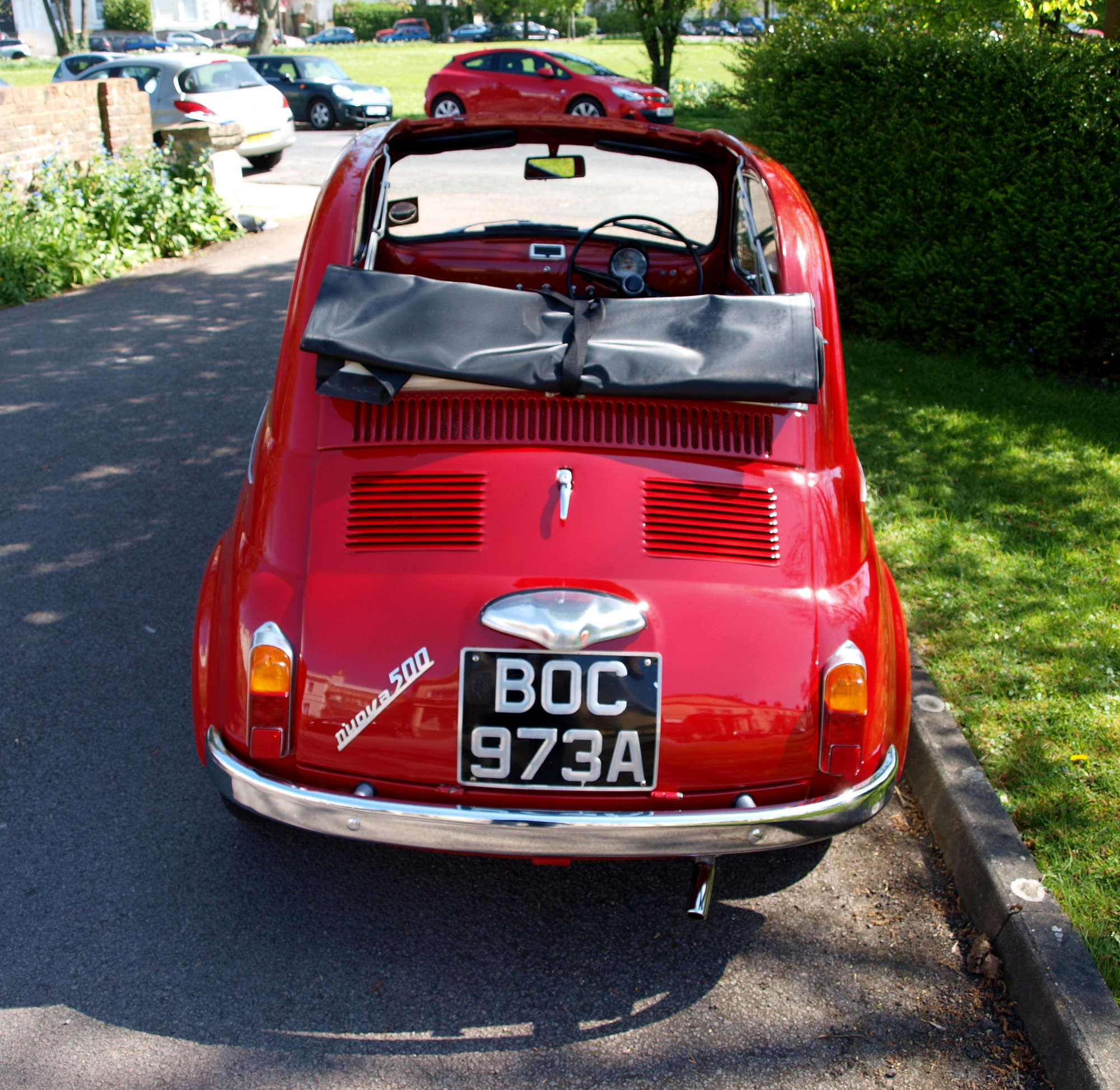 1963 Fiat 500 D Convertible-Sold