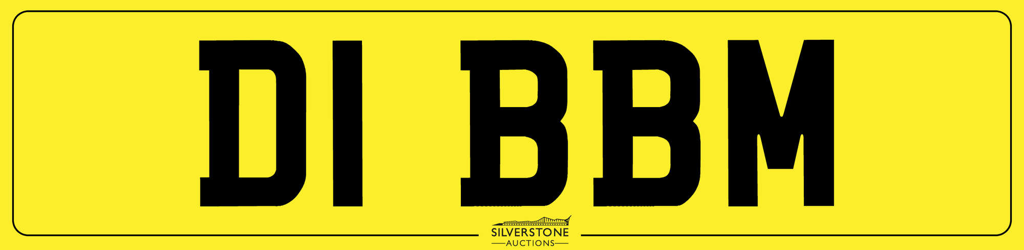 Registration Plate D1 BBM-Auction Lot