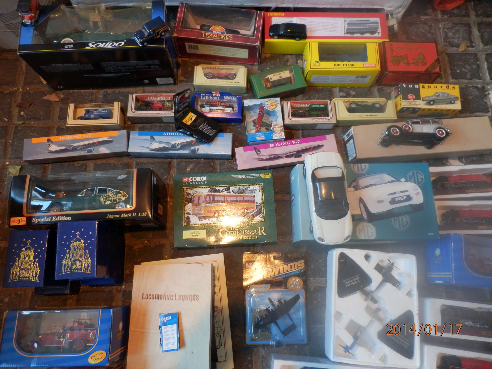 Model Trains, Aircraft and Cars (Collection)-Auction Lot