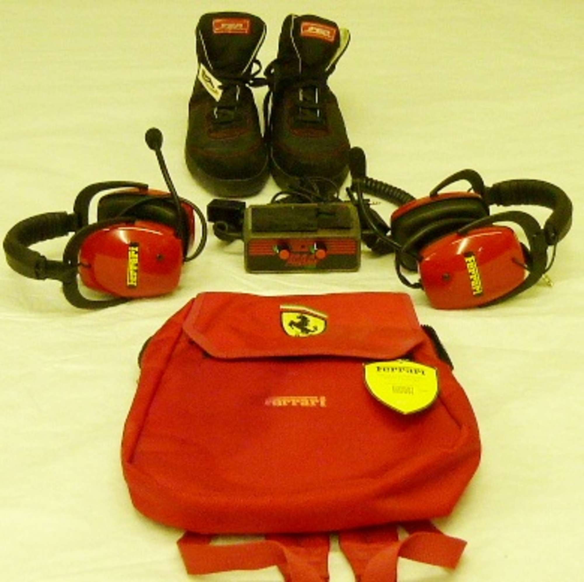 Ferrari F50 Headphones-Auction Lot