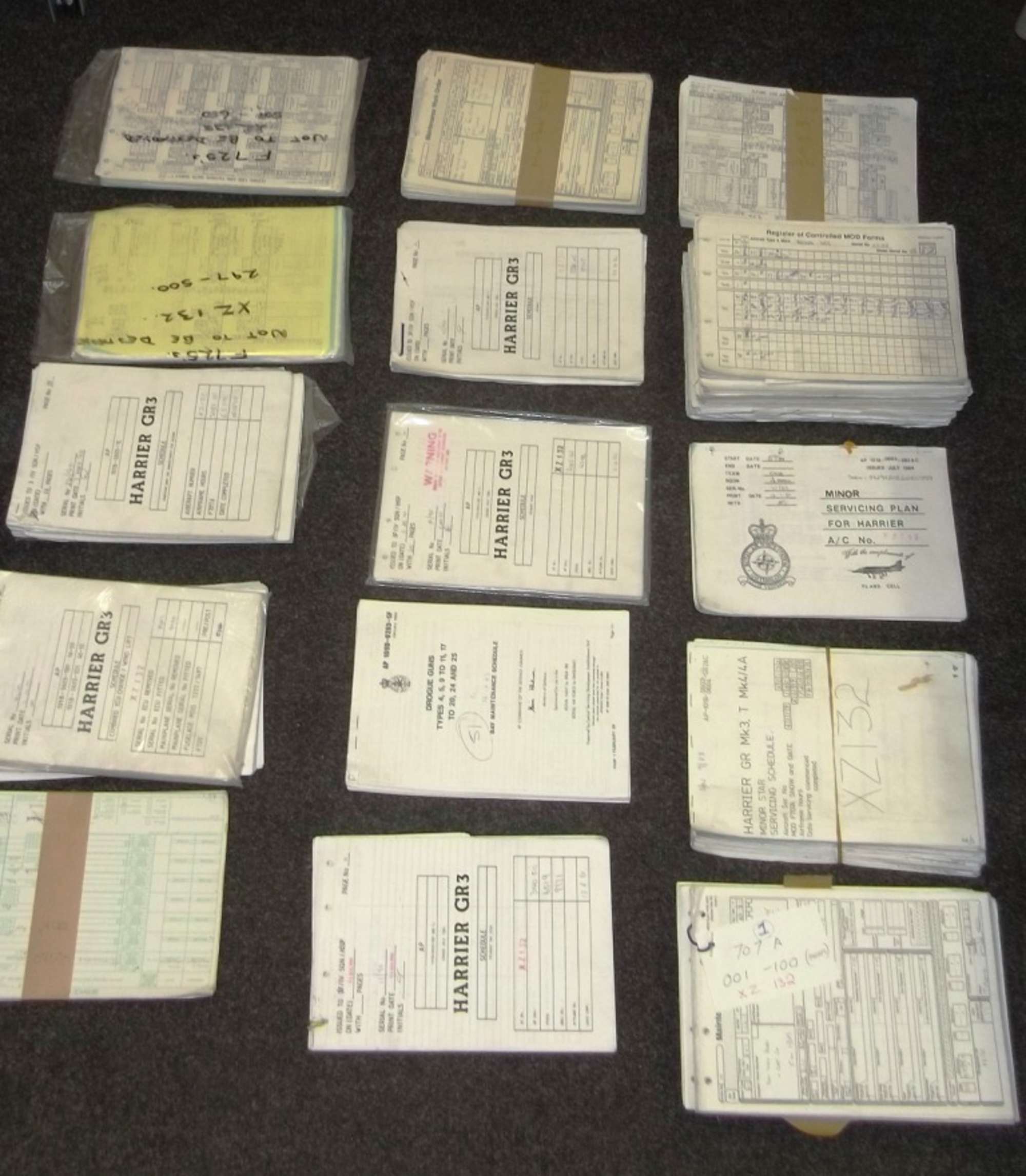 1976 Hawker Siddeley Harrier GR3 Jump Jet-Sold