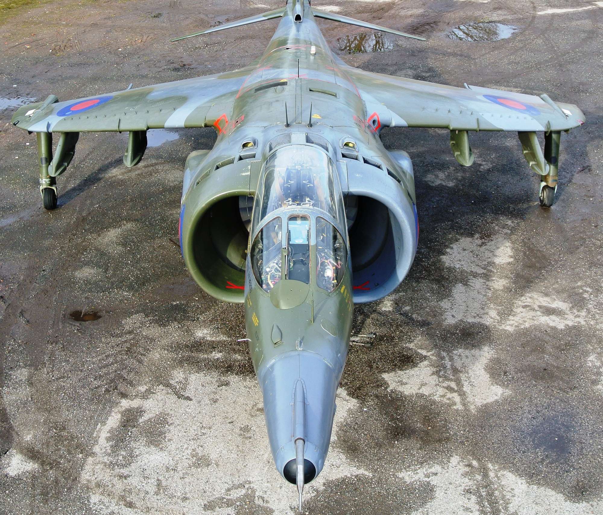 1976 Hawker Siddeley Harrier GR3 Jump Jet-Sold