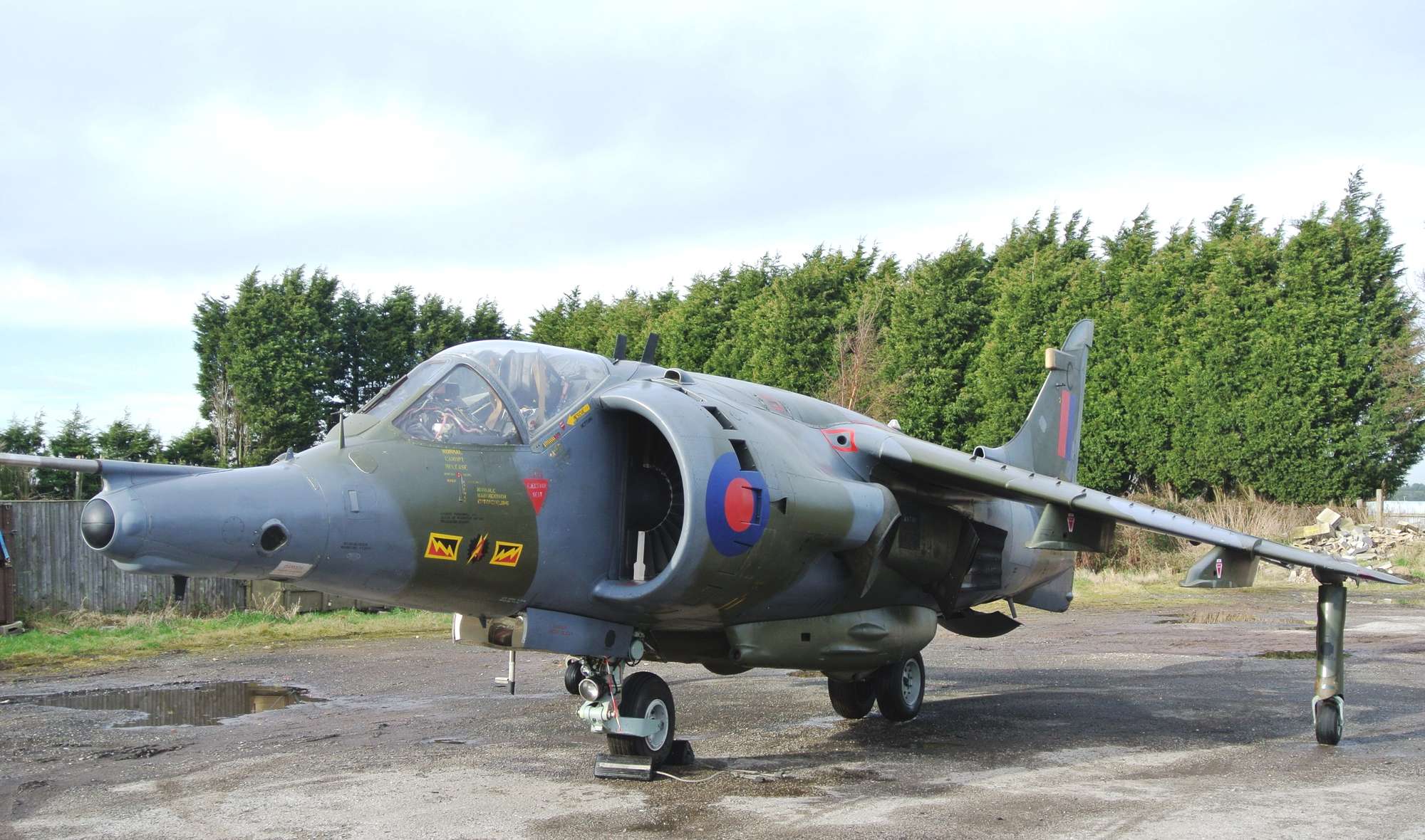 1976 Hawker Siddeley Harrier GR3 Jump Jet-Sold