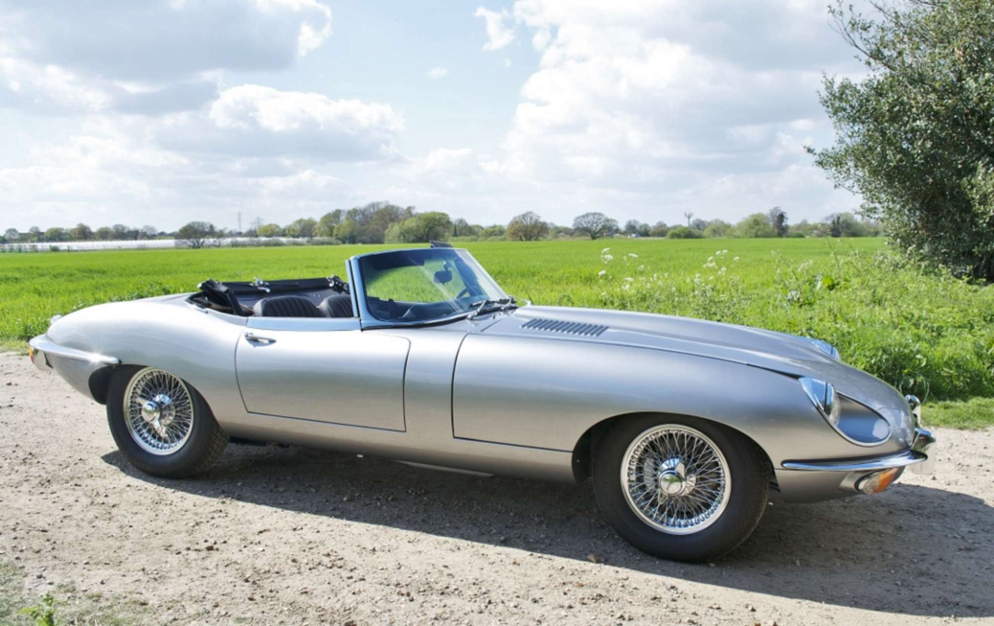 1969 Jaguar E-Type Series II 4.2 Roadster, Lefthand Drive-Auction Lot