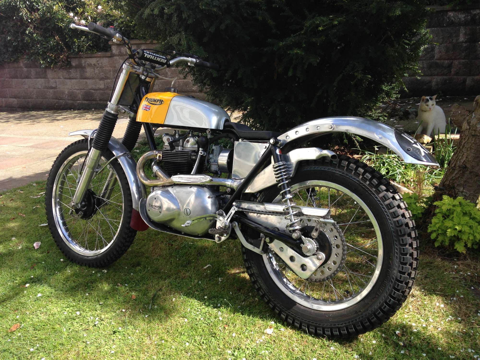 1959 Triumph Trials 400cc.-Sold
