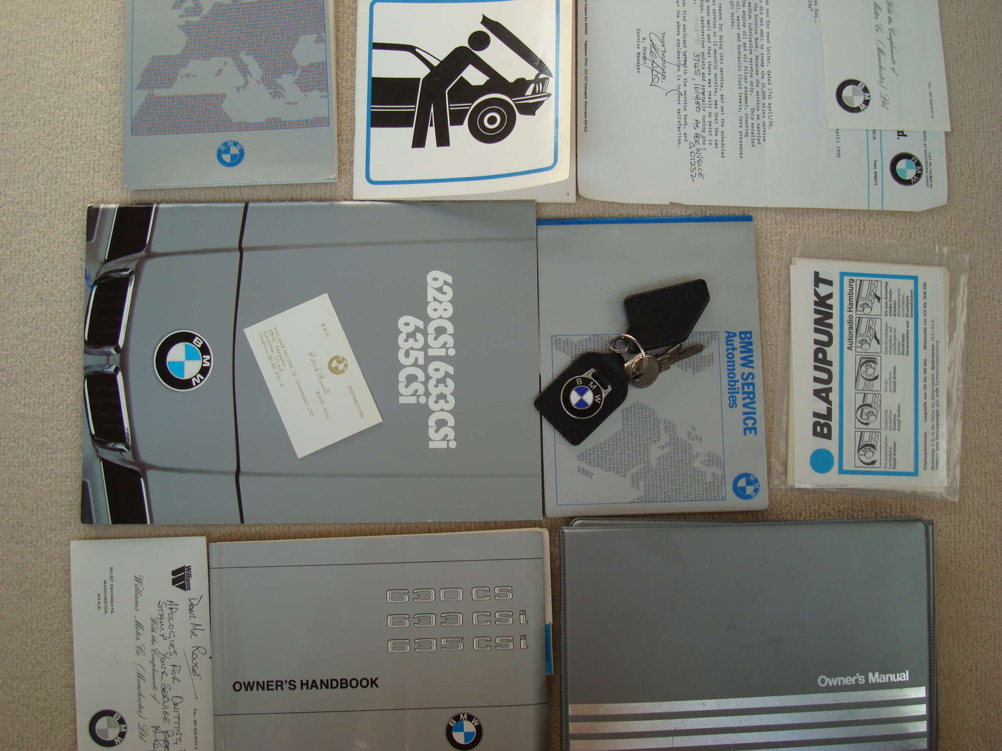 1979 BMW 633 CSi Auto-Sold