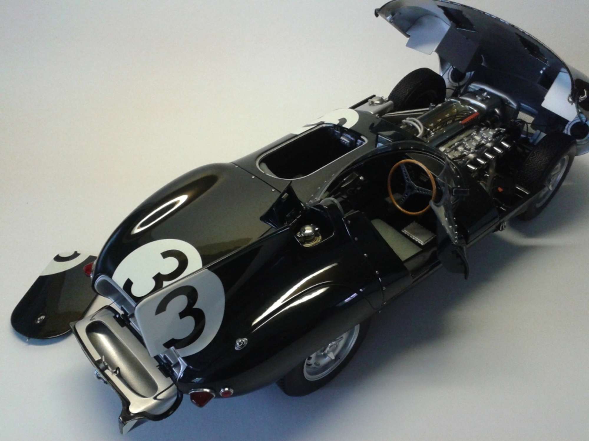 1954 Jaguar D-Type No.3 Reims 12 Hour Race Winner 1:12 scale-Sold