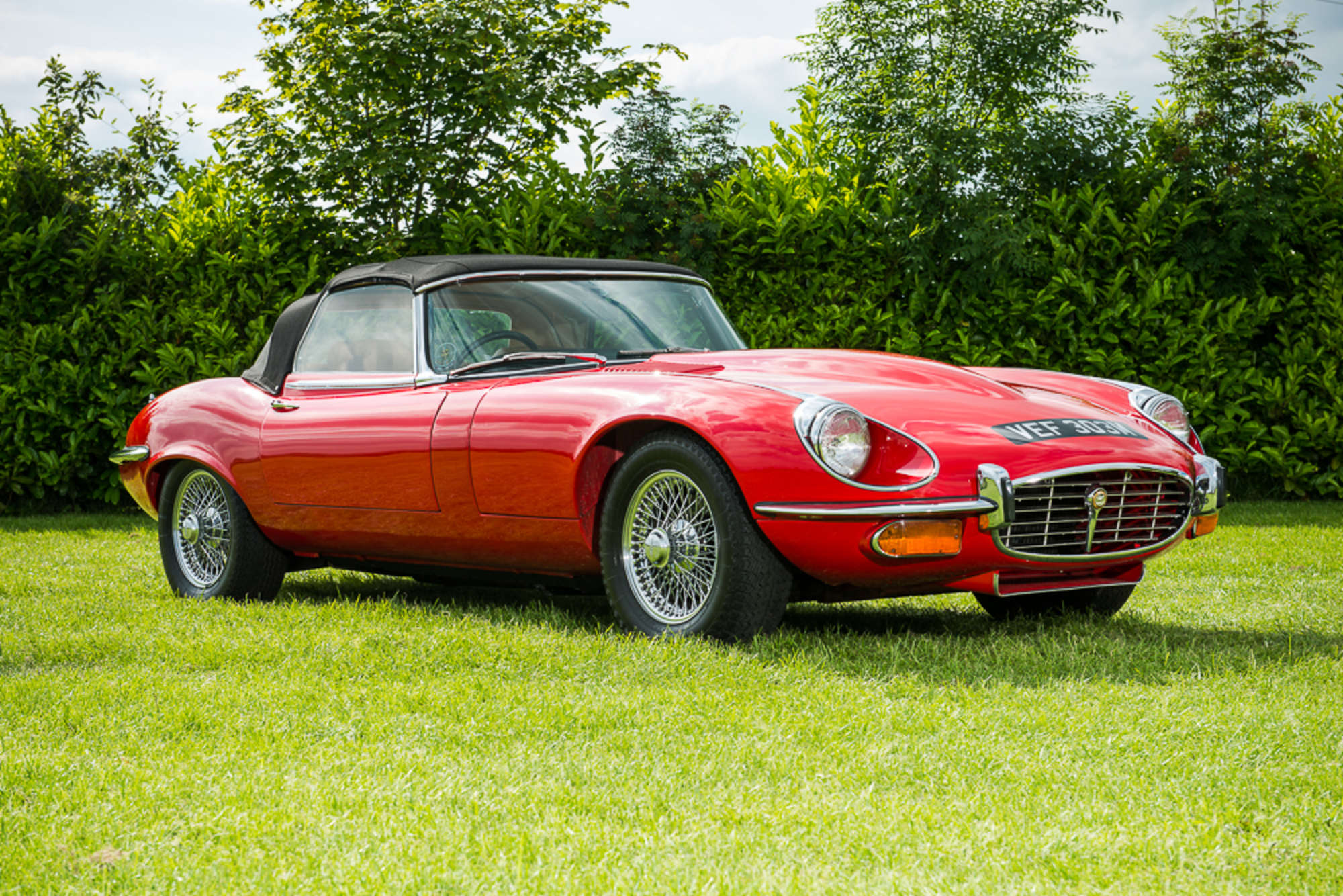 1973 Jaguar E-Type Series III V12 Roadster-Sold