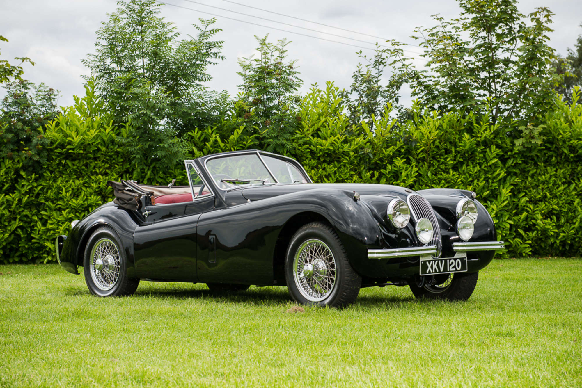 1954 Jaguar XK120 Drophead Coupe-Sold