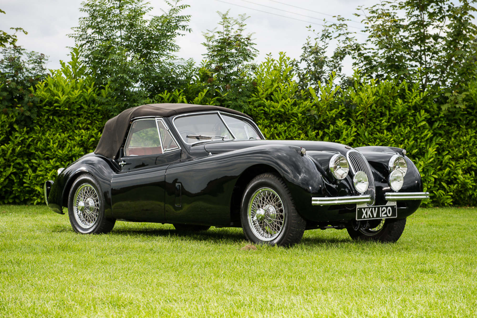 1954 Jaguar XK120 Drophead Coupe-Sold