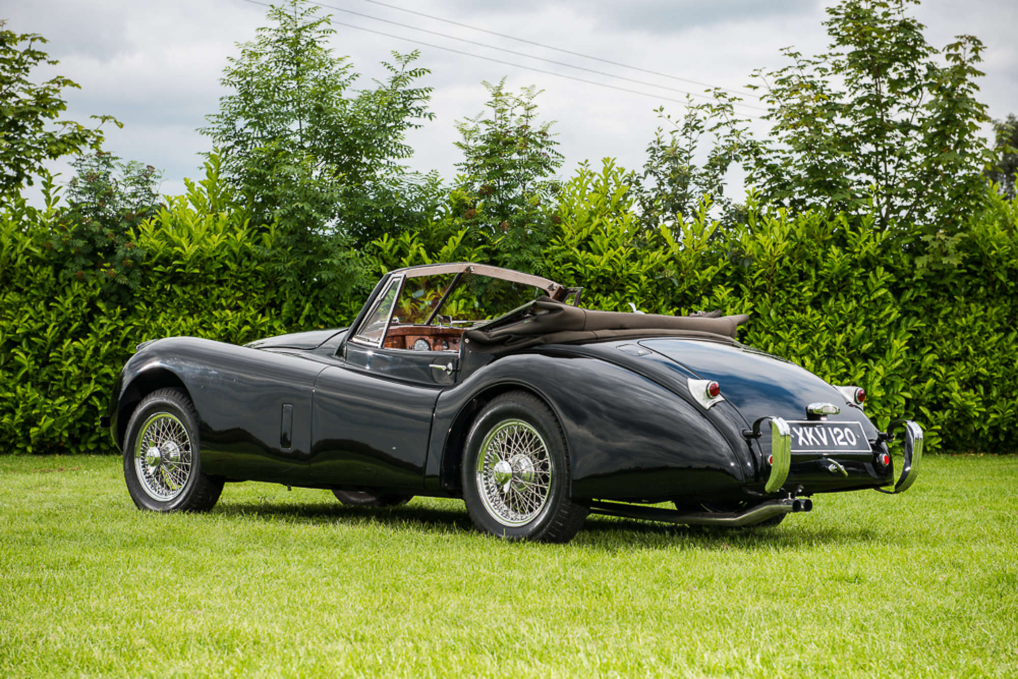 1954 Jaguar XK120 Drophead Coupe-Sold