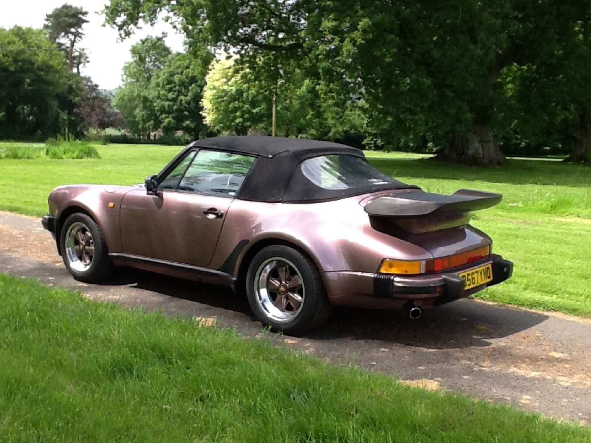 1987 Porsche Carrera SuperSport Cabriolet-Sold