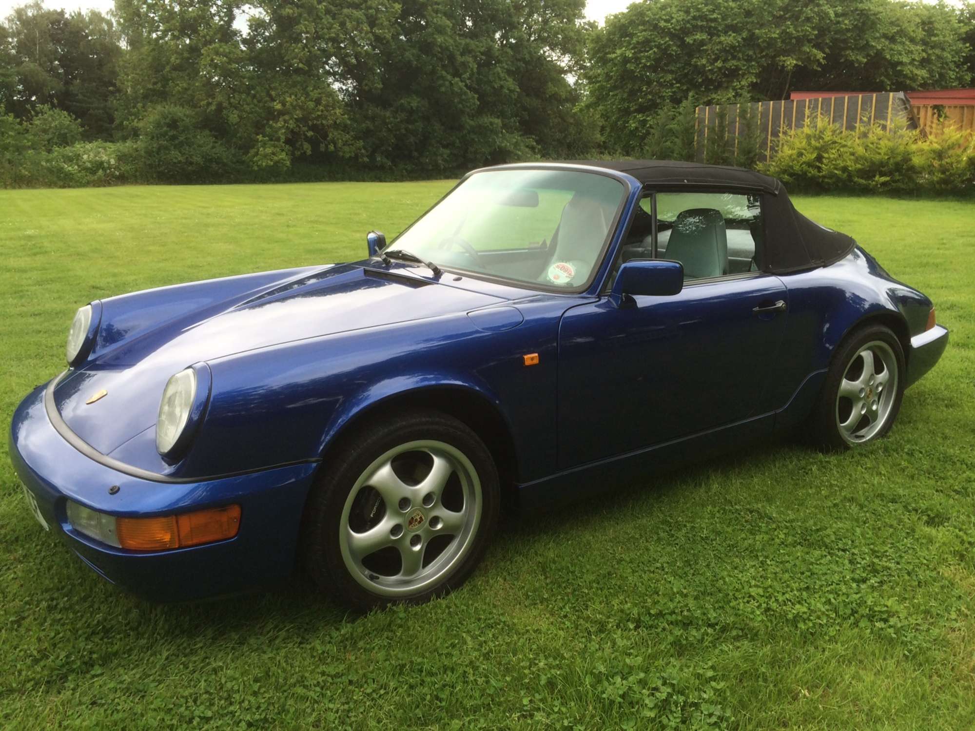1990 Porsche 911 964 Carrera Cabriolet-Auction Lot