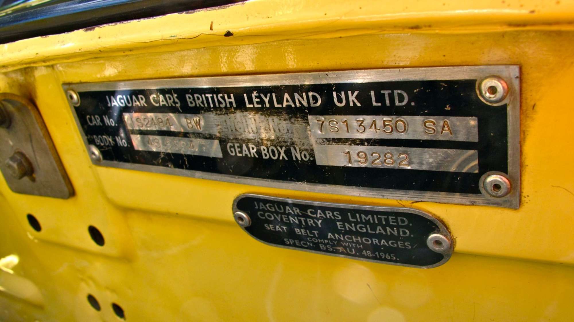 1973 Jaguar E-Type V12 Roadster-Auction Lot