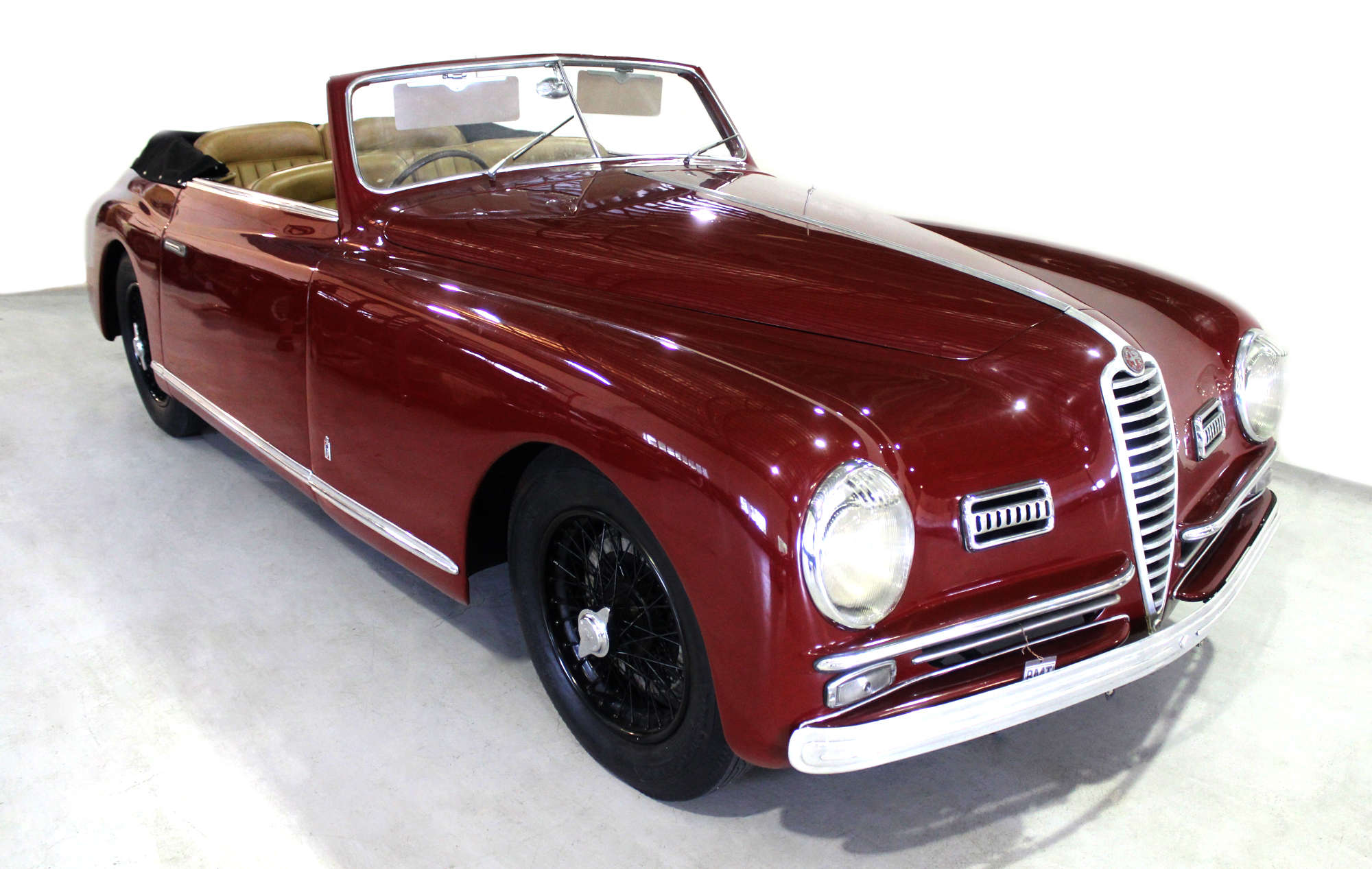 1948 Alfa Romeo 6C 2500S Pinin Farina Cabriolet-Auction Lot
