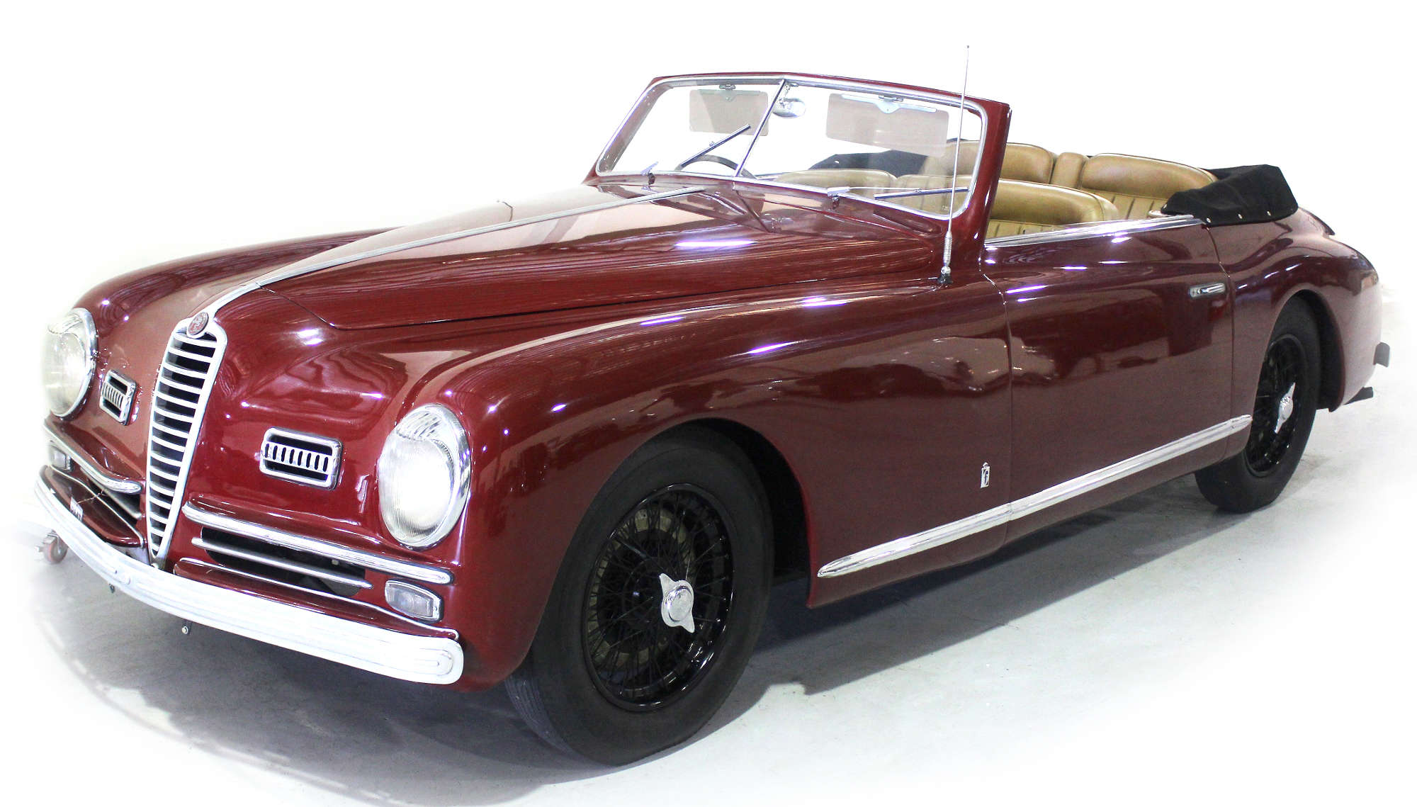 1948 Alfa Romeo 6C 2500S Pinin Farina Cabriolet-Auction Lot