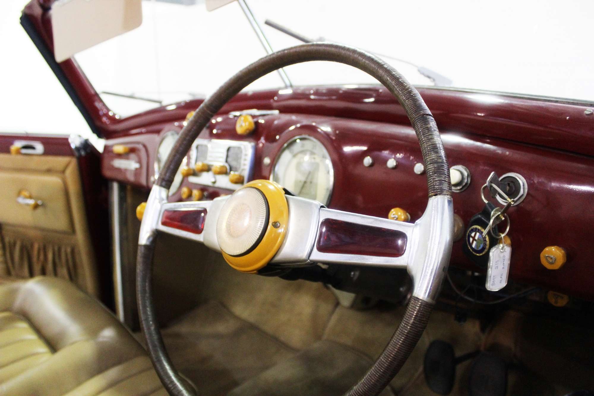 1948 Alfa Romeo 6C 2500S Pinin Farina Cabriolet-Auction Lot