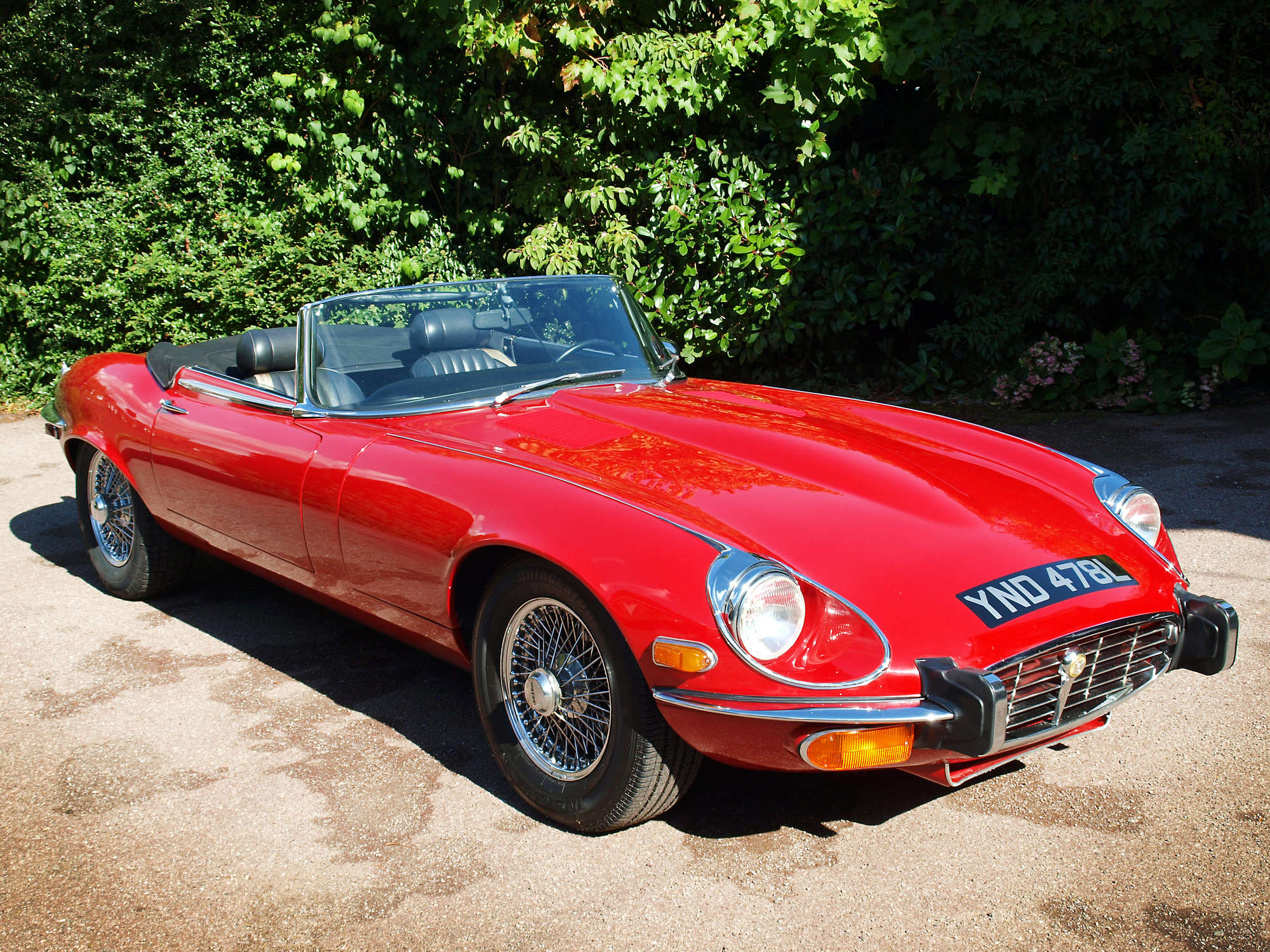 1972 Jaguar E-Type Series III V12 Roadster-Sold