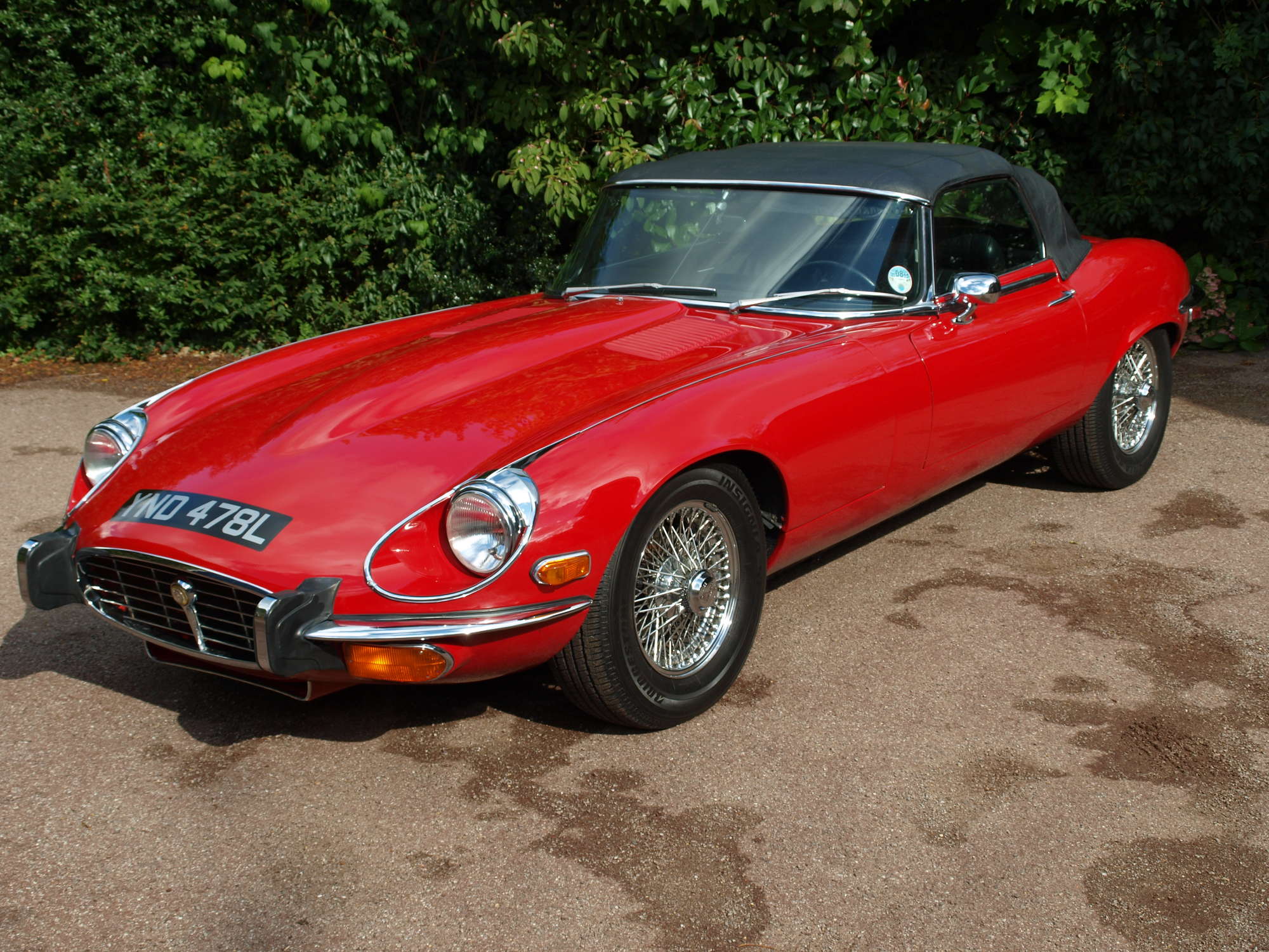 1972 Jaguar E-Type Series III V12 Roadster-Sold