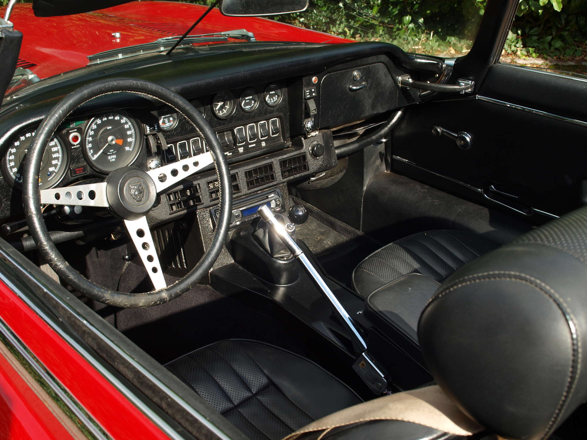 1972 Jaguar E-Type Series III V12 Roadster-Sold