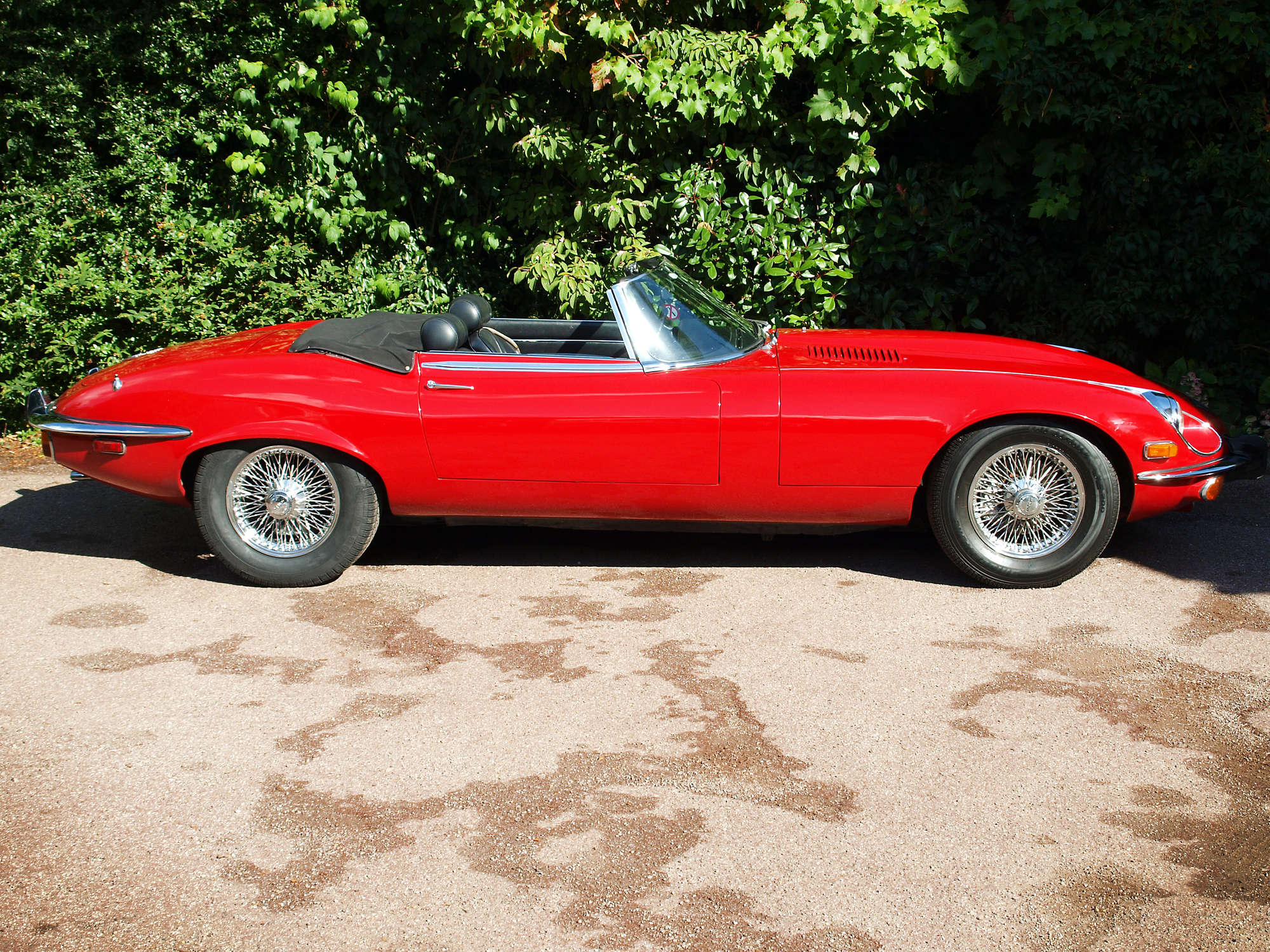 1972 Jaguar E-Type Series III V12 Roadster-Sold