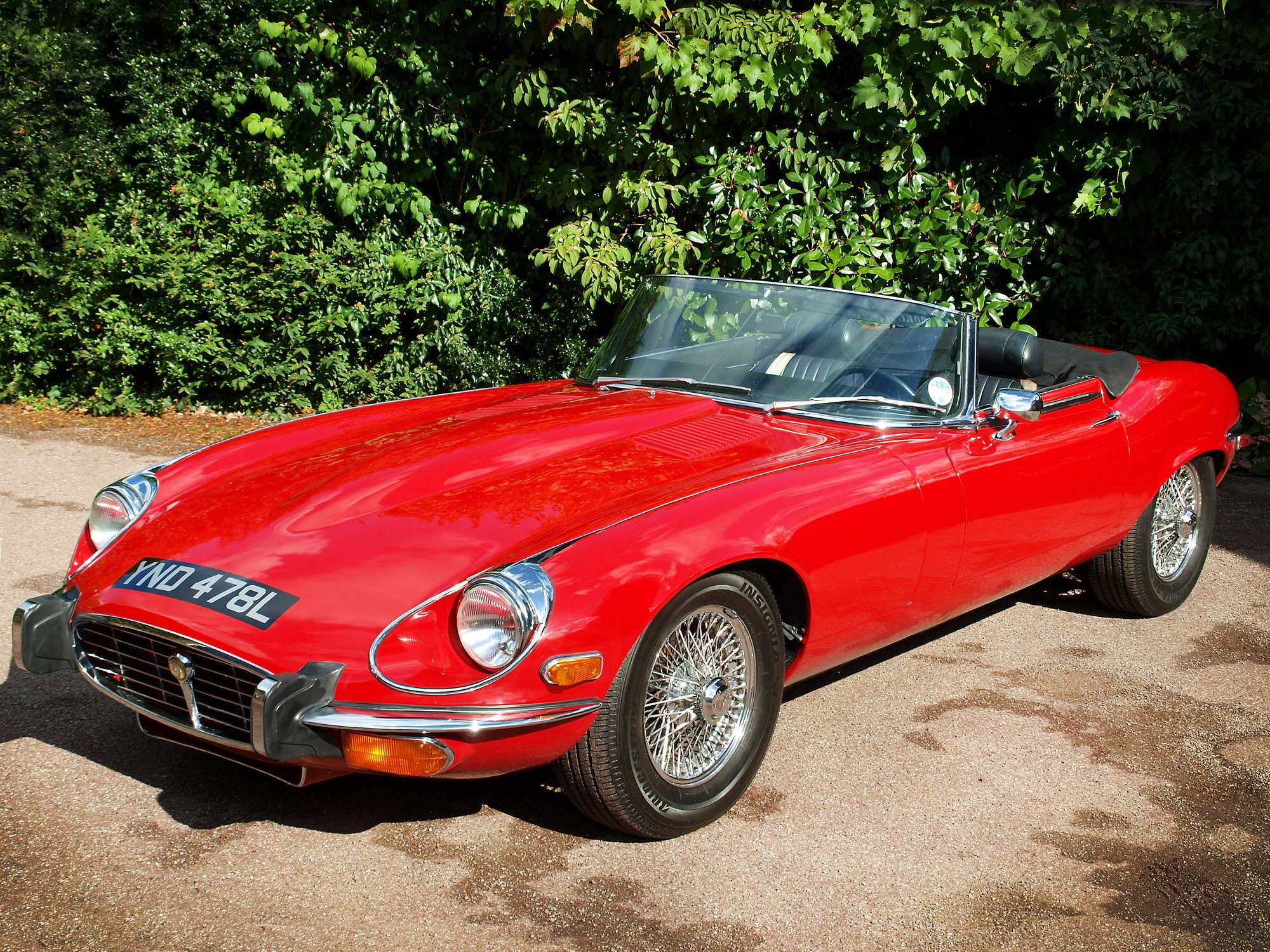 1972 Jaguar E-Type Series III V12 Roadster-Sold