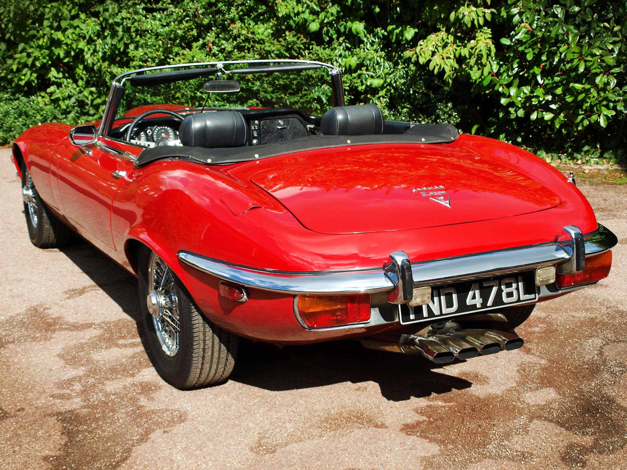 1972 Jaguar E-Type Series III V12 Roadster-Sold