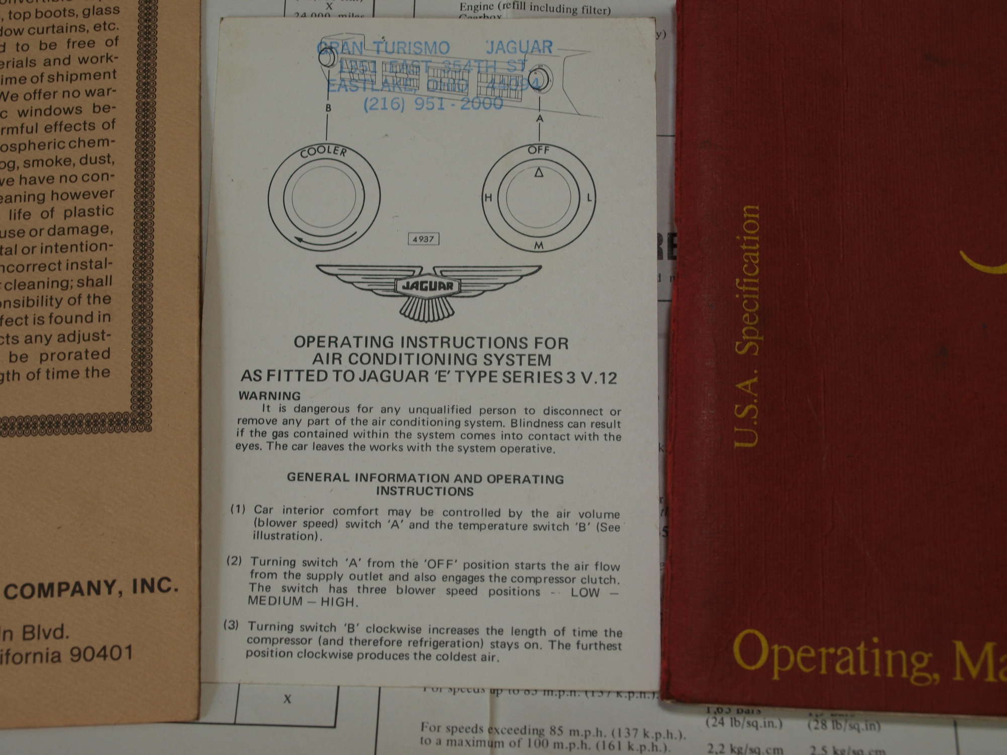 1972 Jaguar E-Type Series III V12 Roadster-Sold