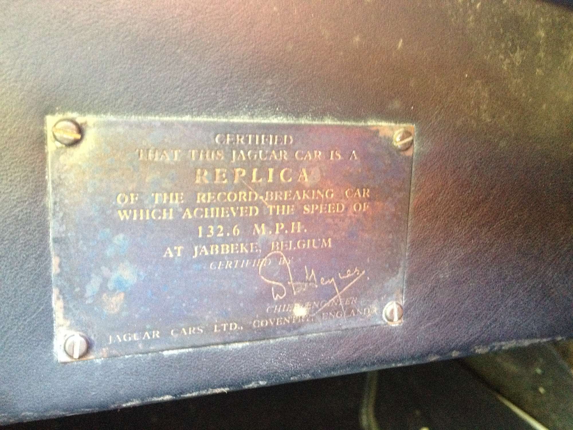 1954 Jaguar XK120-Sold