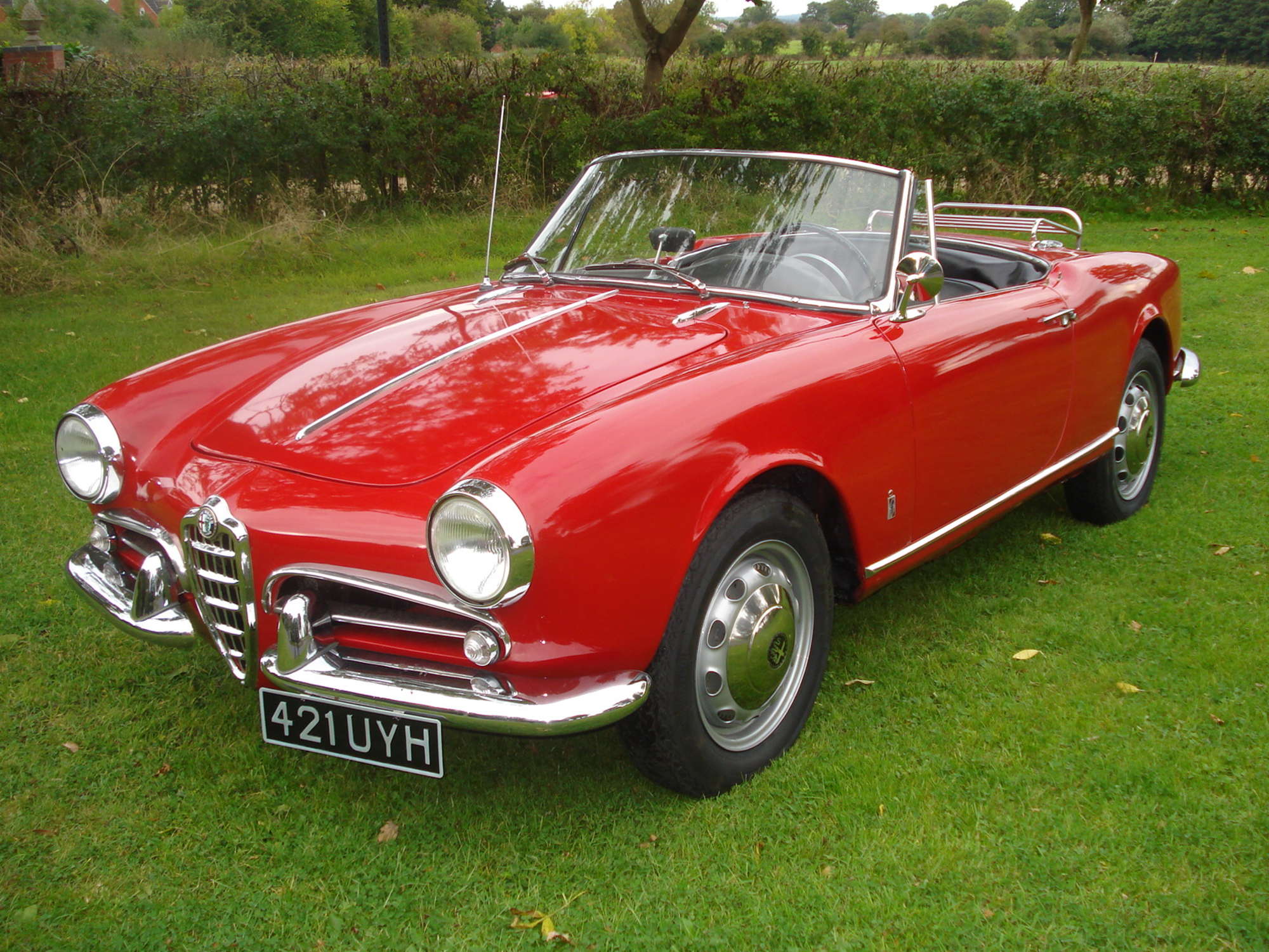1961 Alfa Romeo Giulietta Spider-Auction Lot