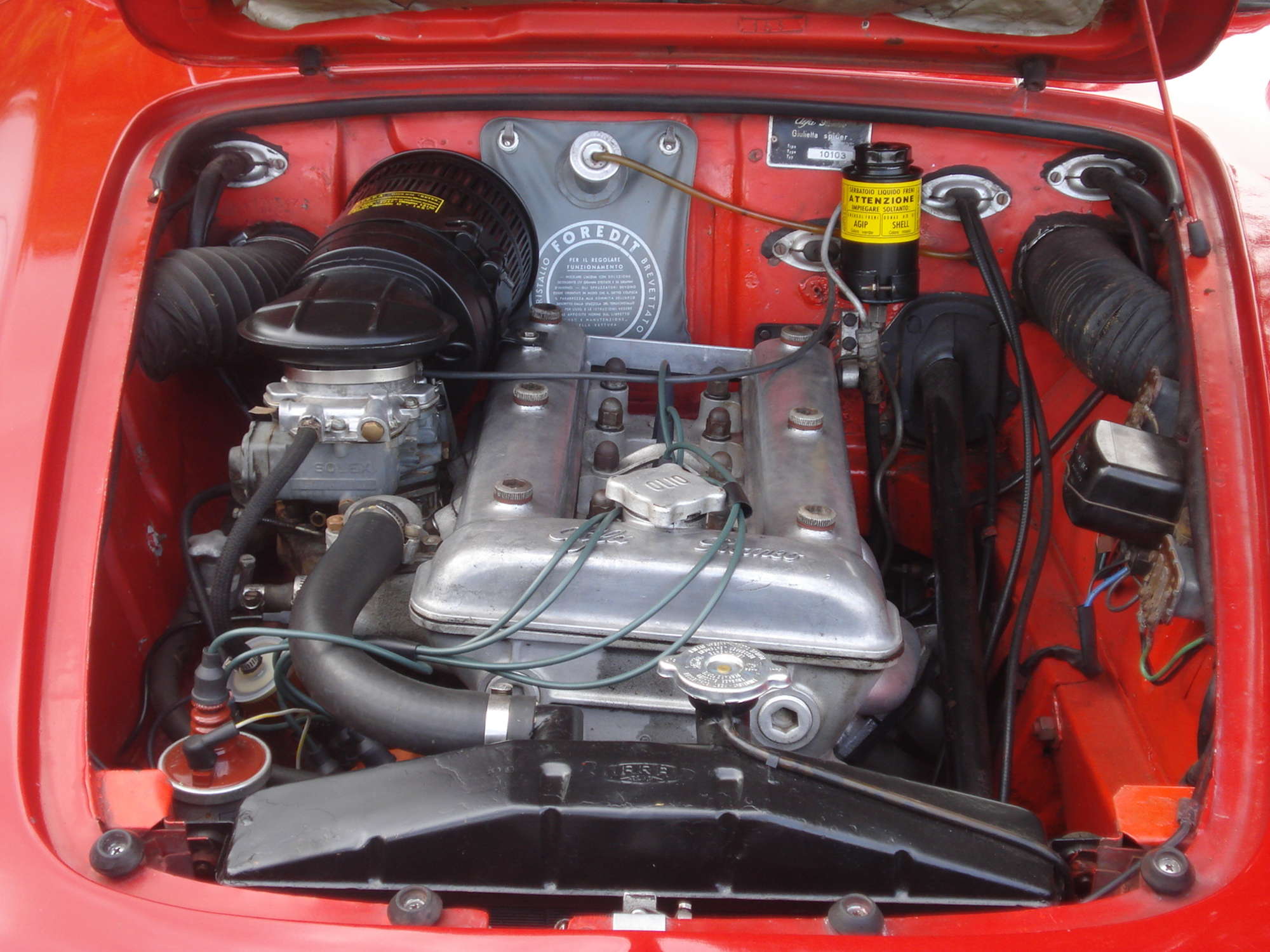 1961 Alfa Romeo Giulietta Spider-Auction Lot