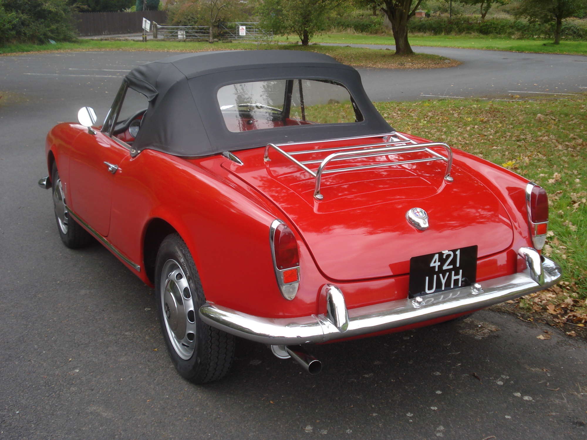 1961 Alfa Romeo Giulietta Spider-Auction Lot