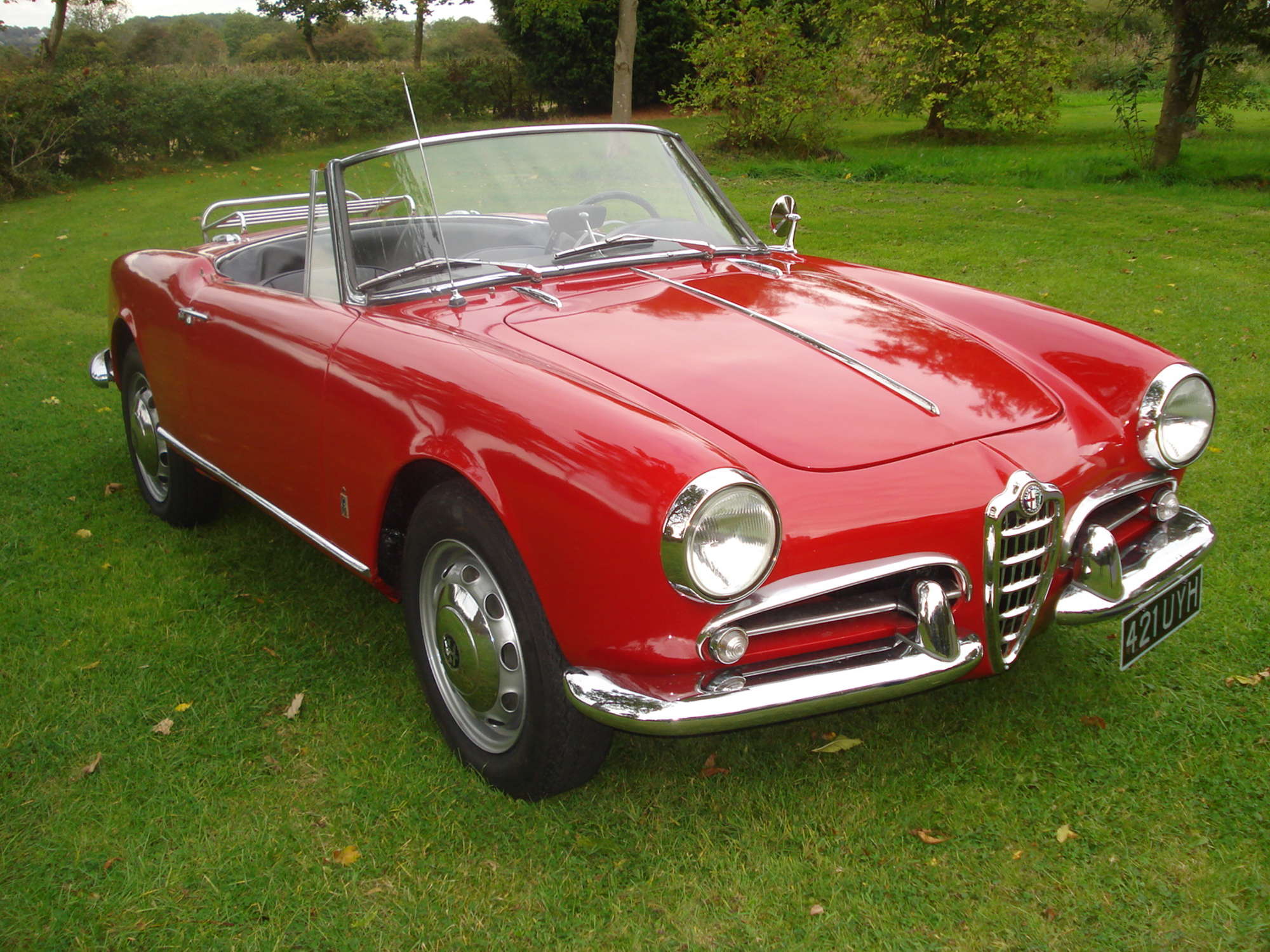 1961 Alfa Romeo Giulietta Spider-Auction Lot