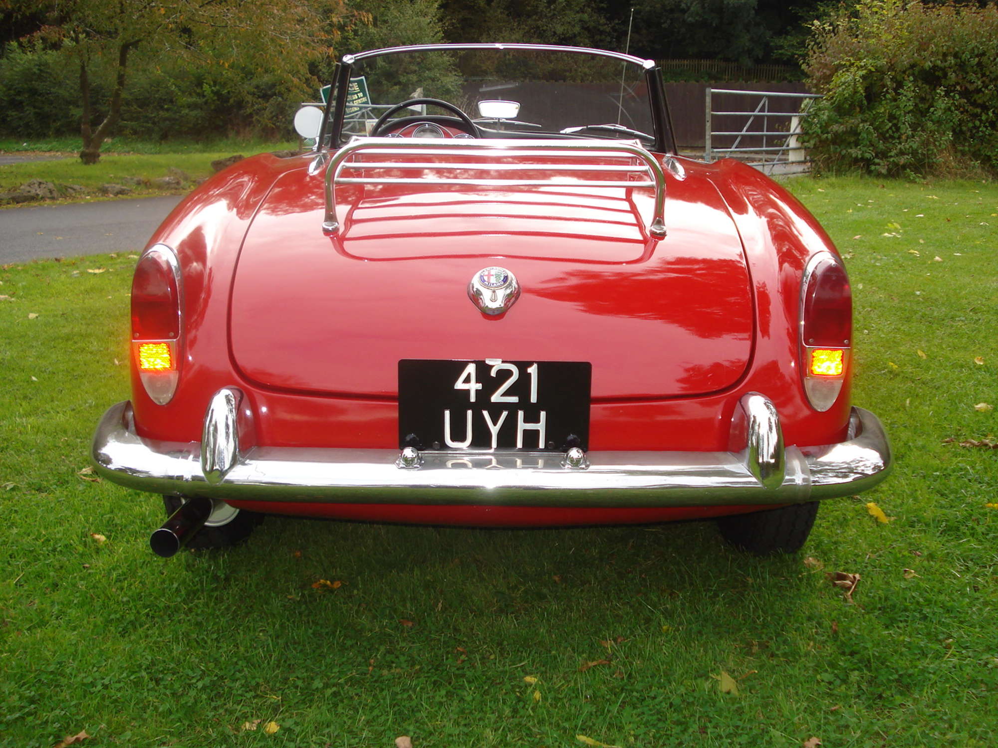 1961 Alfa Romeo Giulietta Spider-Auction Lot