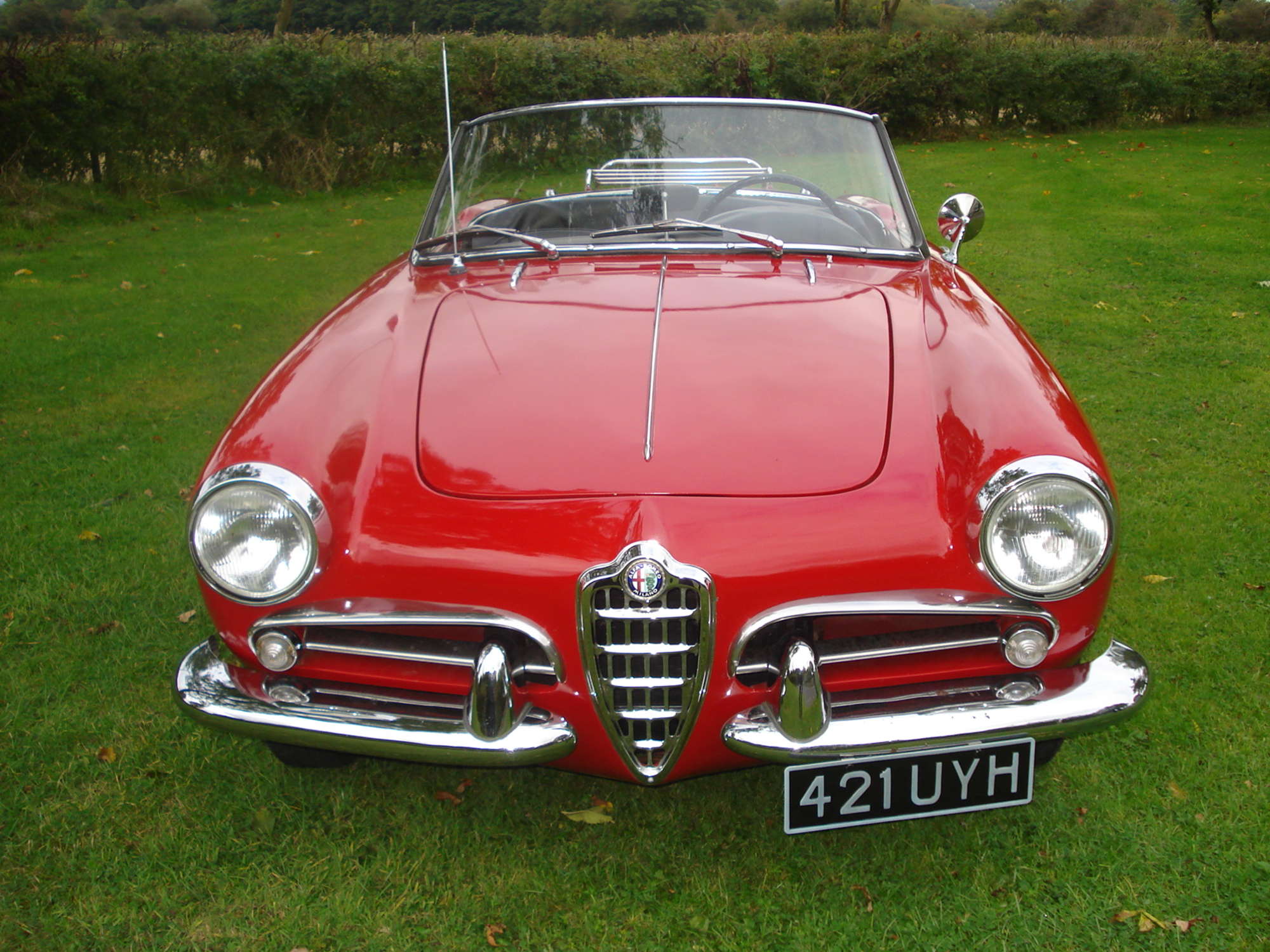 1961 Alfa Romeo Giulietta Spider-Auction Lot