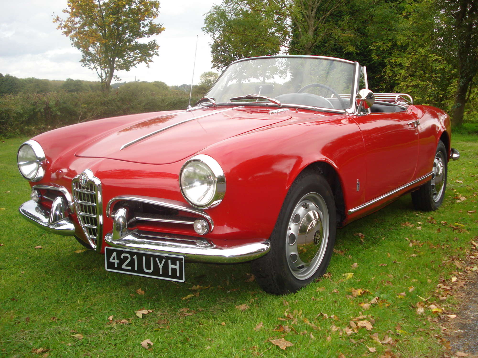 1961 Alfa Romeo Giulietta Spider-Auction Lot