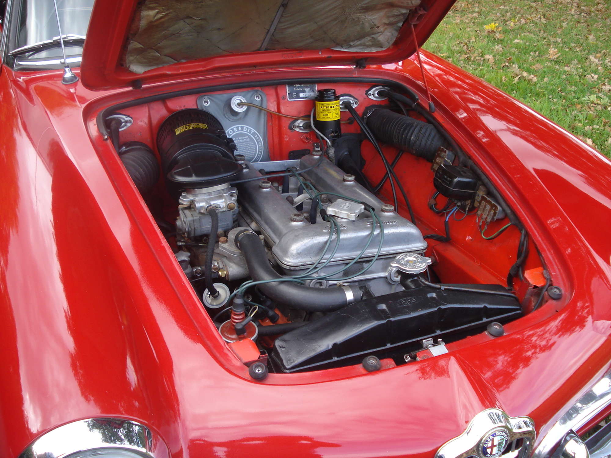 1961 Alfa Romeo Giulietta Spider-Auction Lot