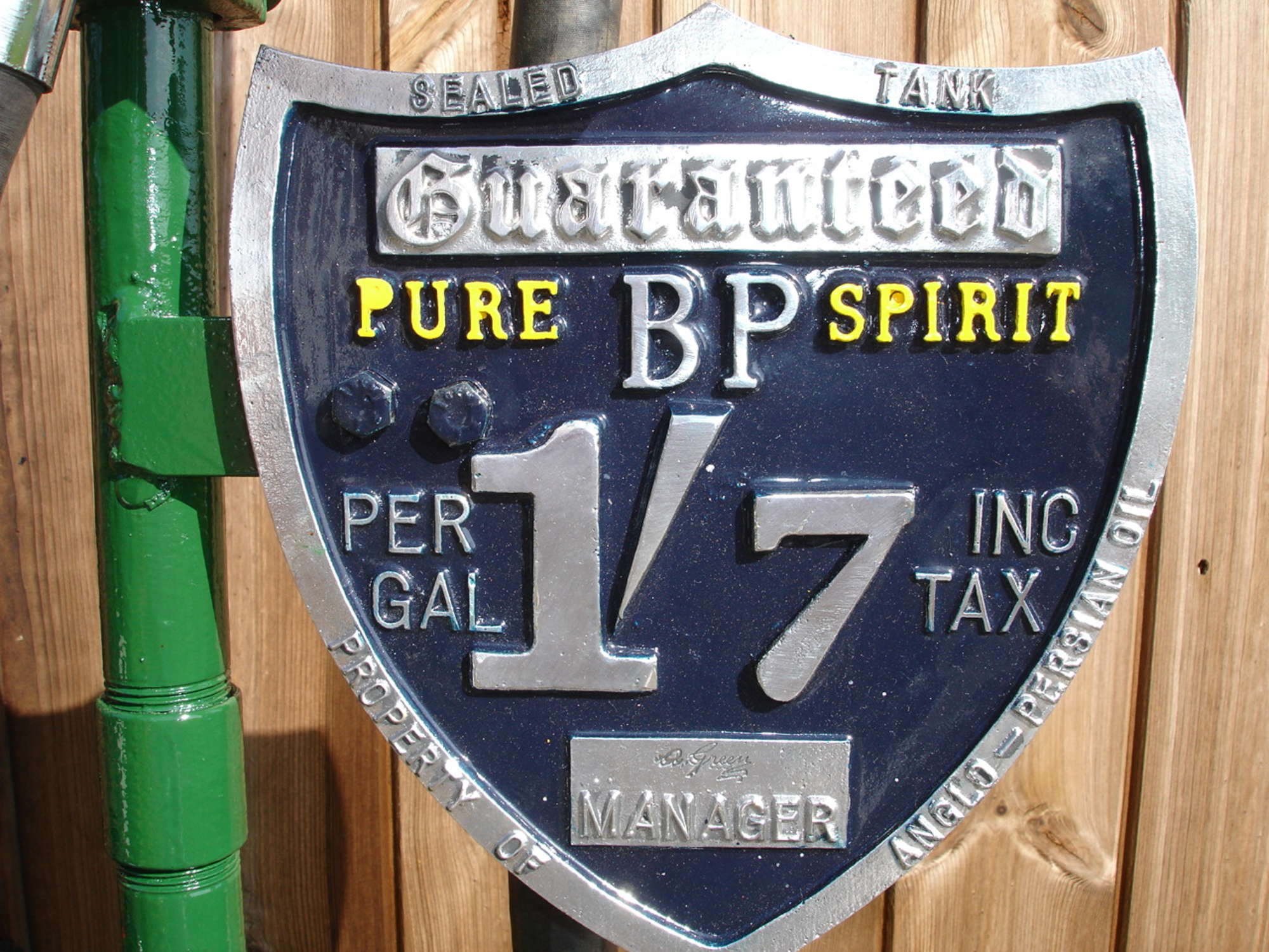 Wayne Hand Operated Petrol Pump-Sold