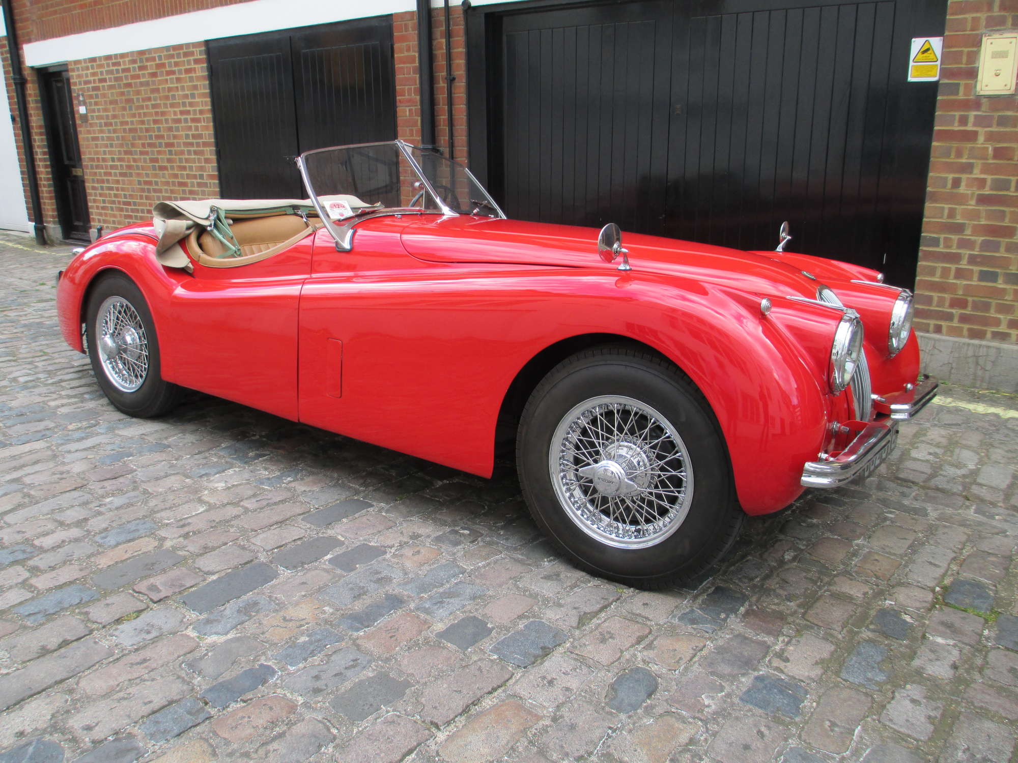 1954 Jaguar XK120 3.4 Special Equipment Roadster-Sold