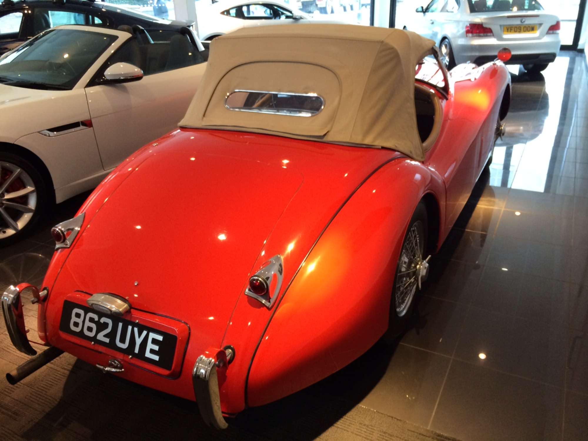 1954 Jaguar XK120 3.4 Special Equipment Roadster-Sold